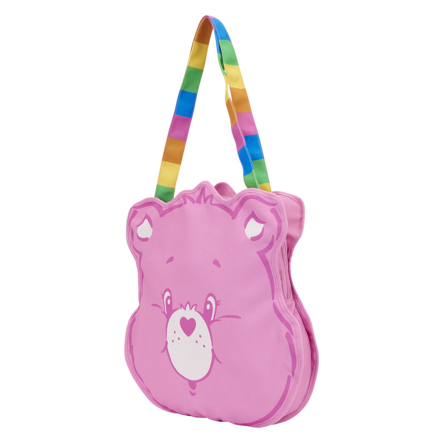 Loungefly x Care Bears Cheer Bear Large Canvas Tote Bag