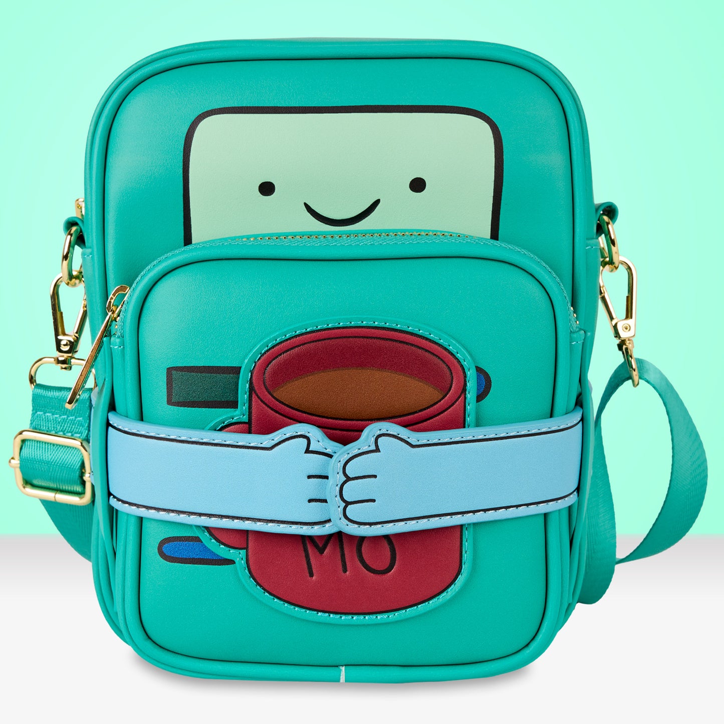Loungefly x Adventure Time BMO Crossbuddies Bag