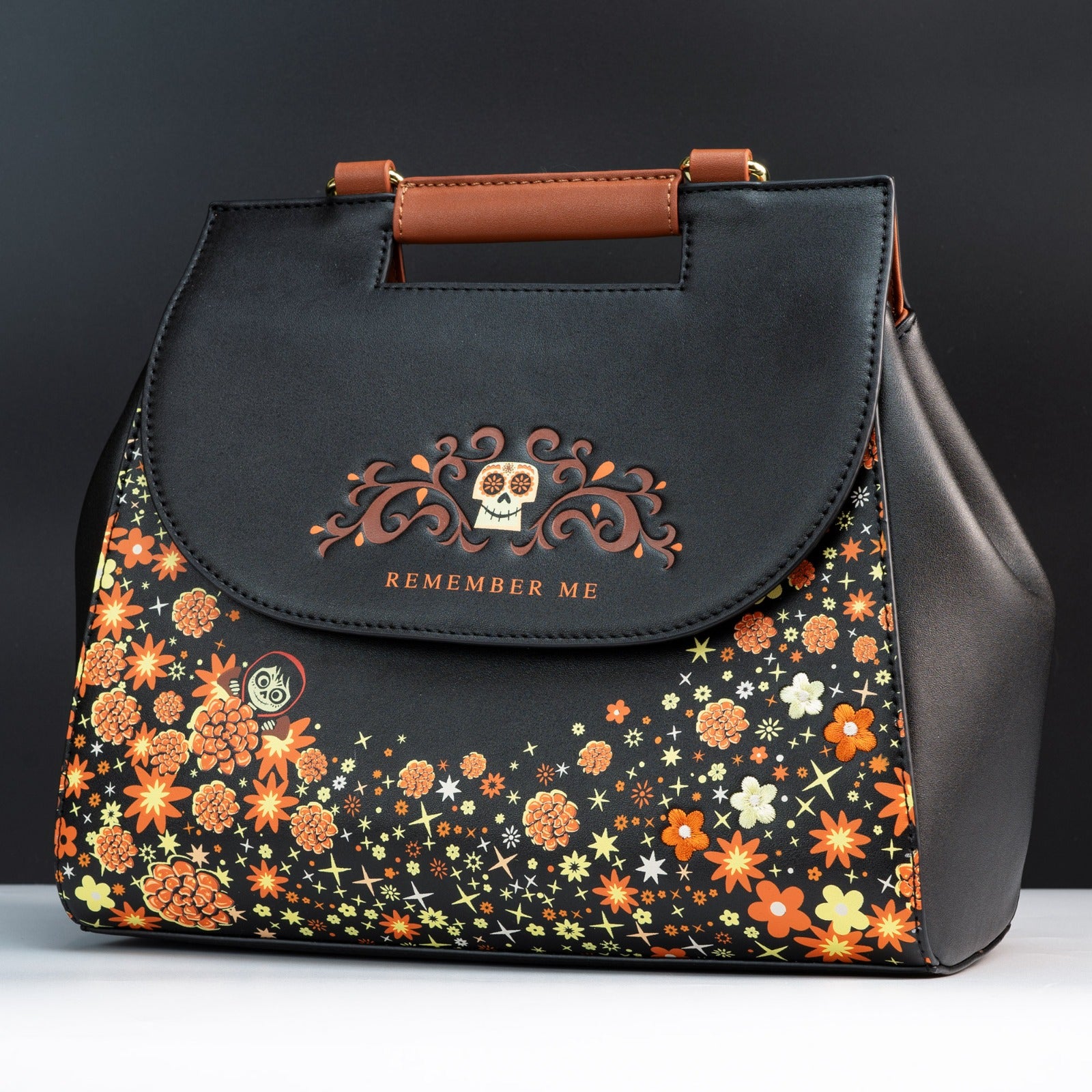 Loungefly x Disney Pixar Coco Remember Me Floral Handbag