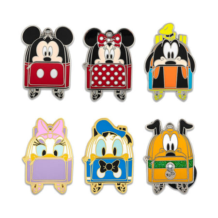 Loungefly x Disney Mickey and Friends Backpack Blind Box Enamel Pin