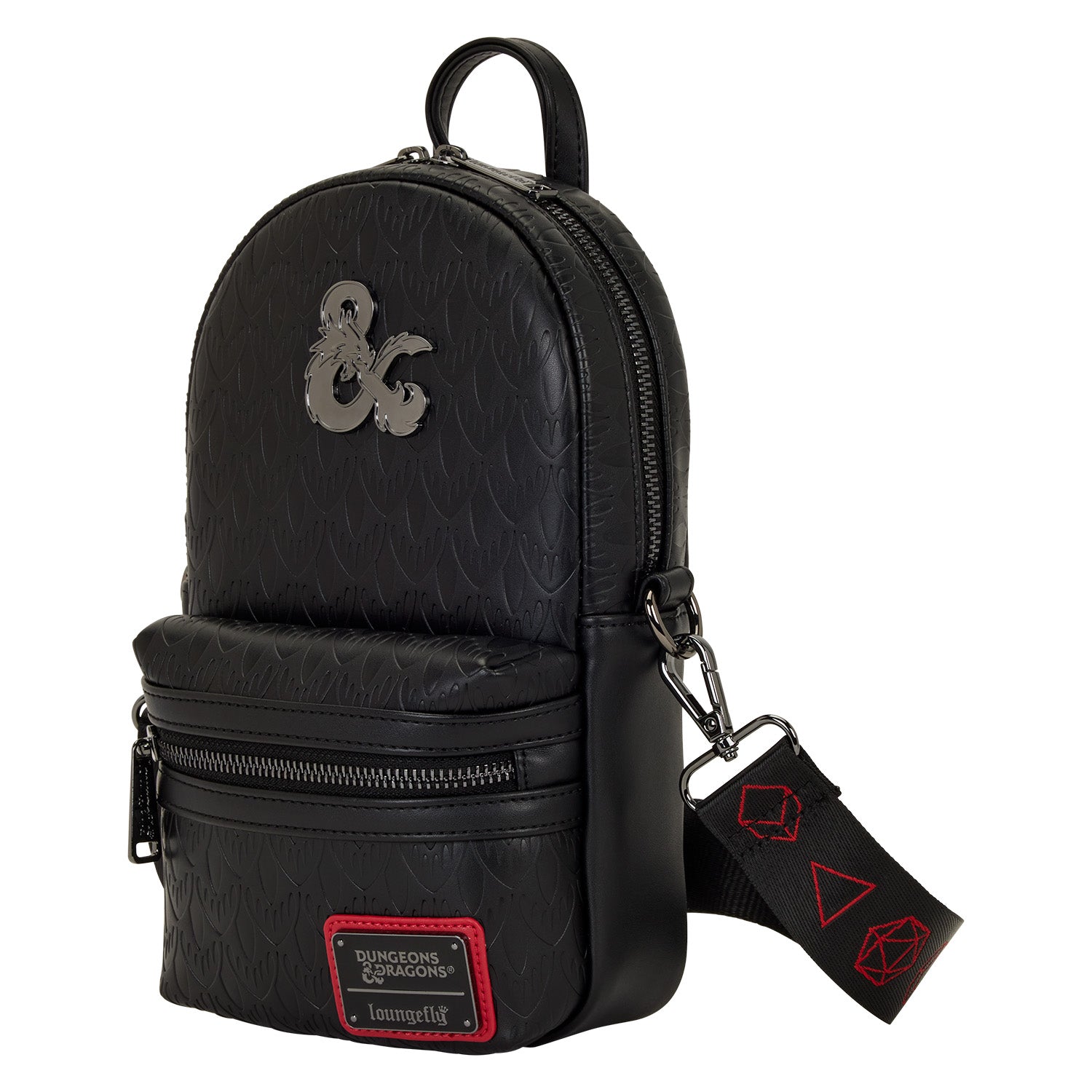 Loungefly x Hasbro Dungeons & Dragons Sling Bag With Coin Bag