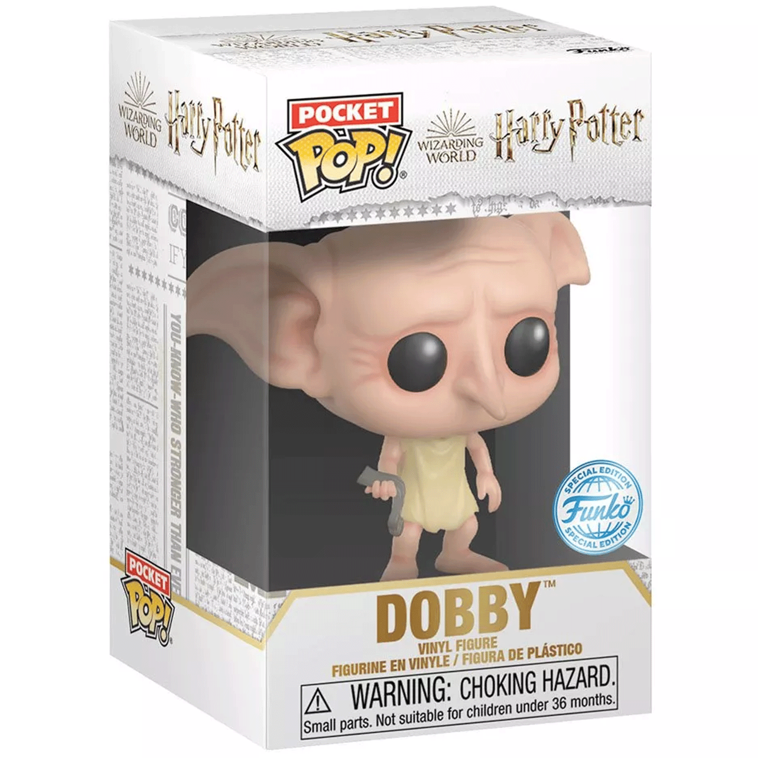 Harry Potter Dobby Pocket Pop! Vinyl and Tee Set for Kids