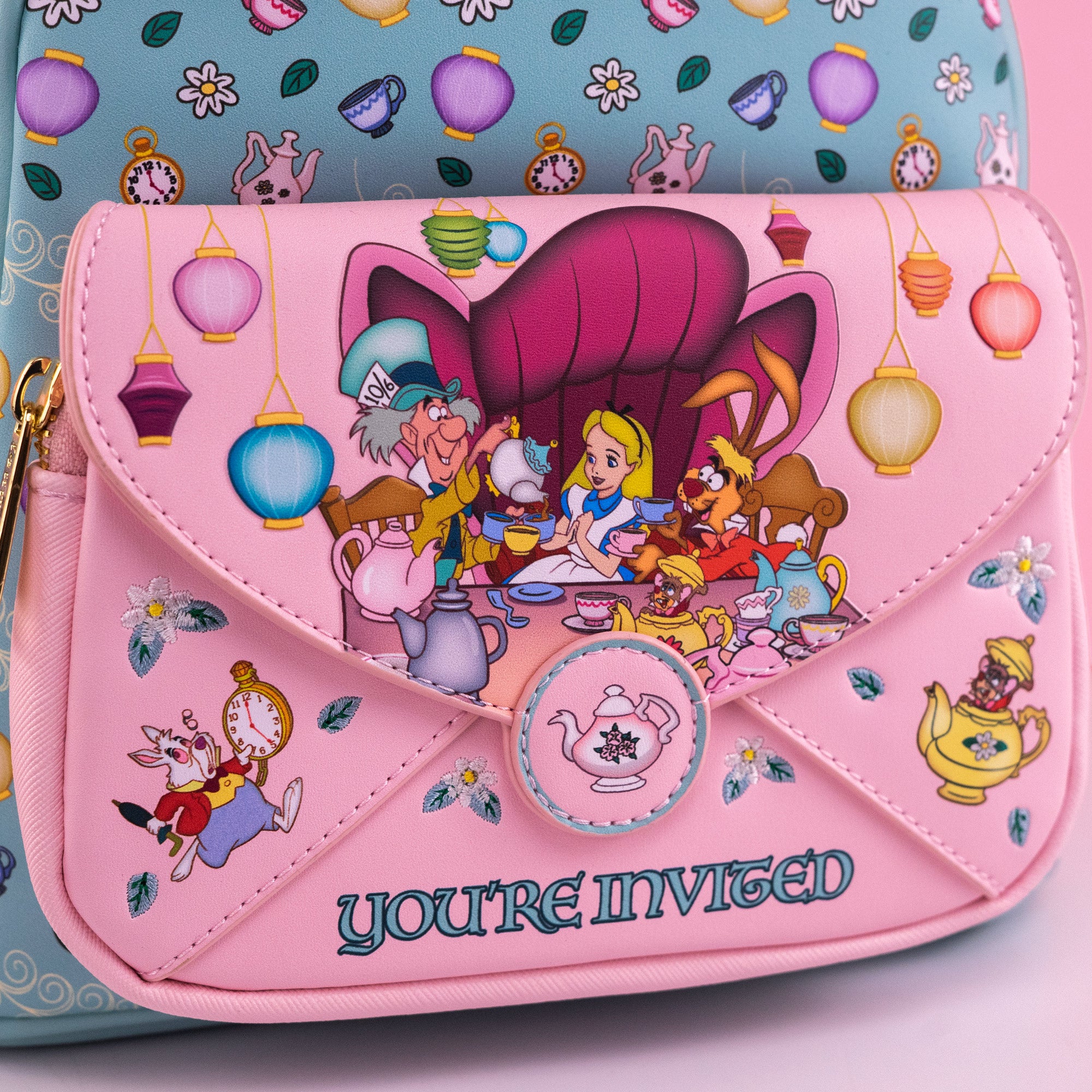 Loungefly x Disney Alice in Wonderland Tea Party Mini