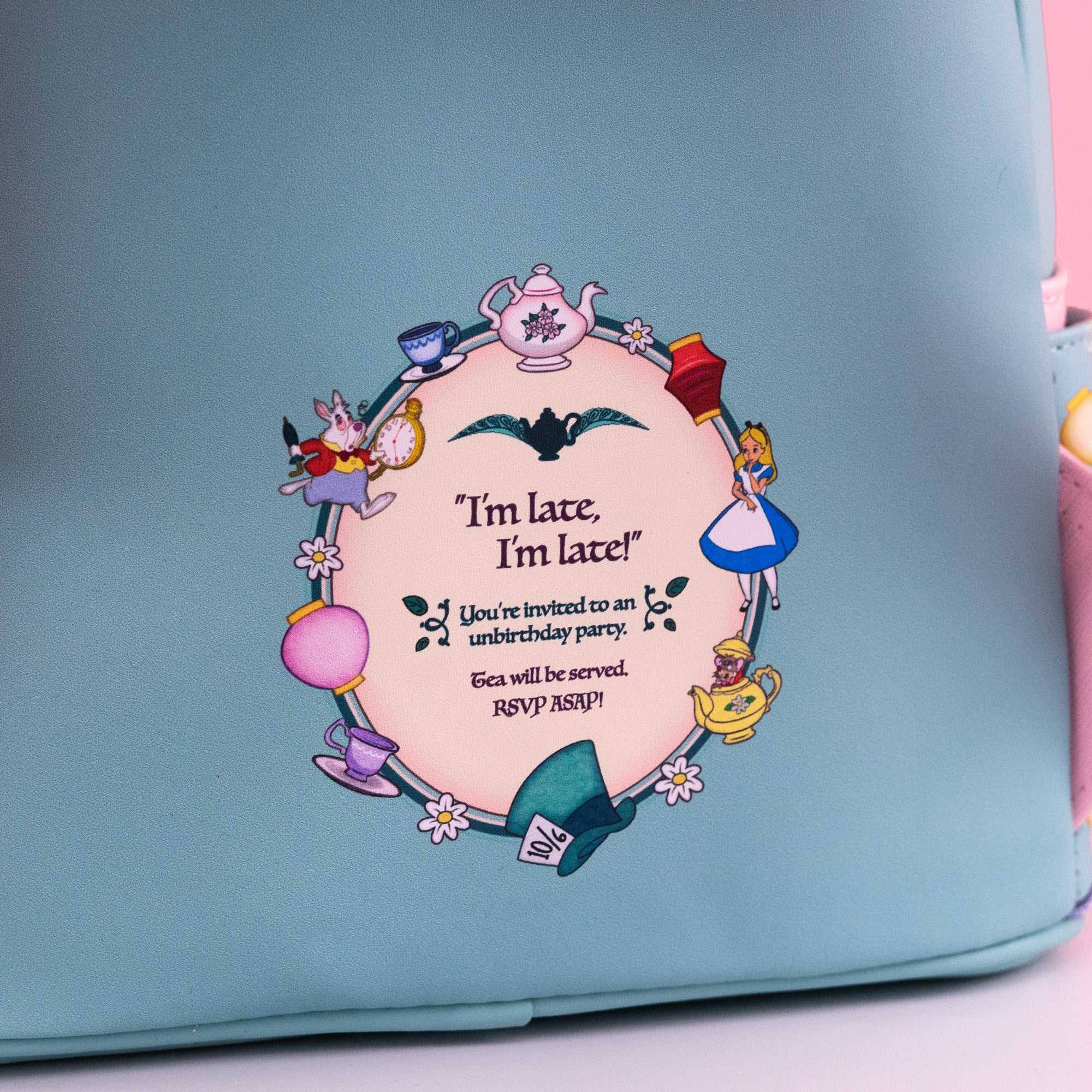 Loungefly x Disney Alice in Wonderland Tea Party Mini Backpack