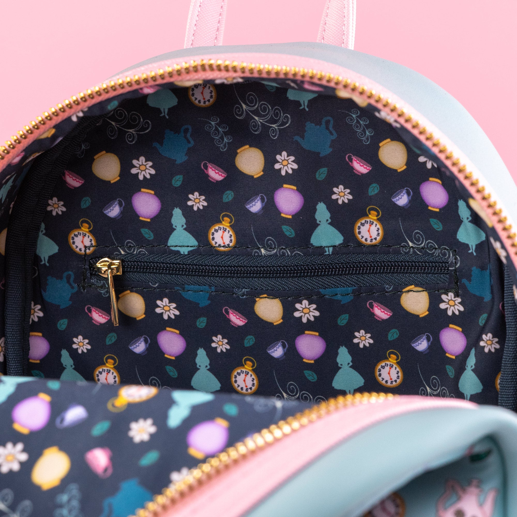 Loungefly x Disney Alice in Wonderland Tea Party Mini Backpack