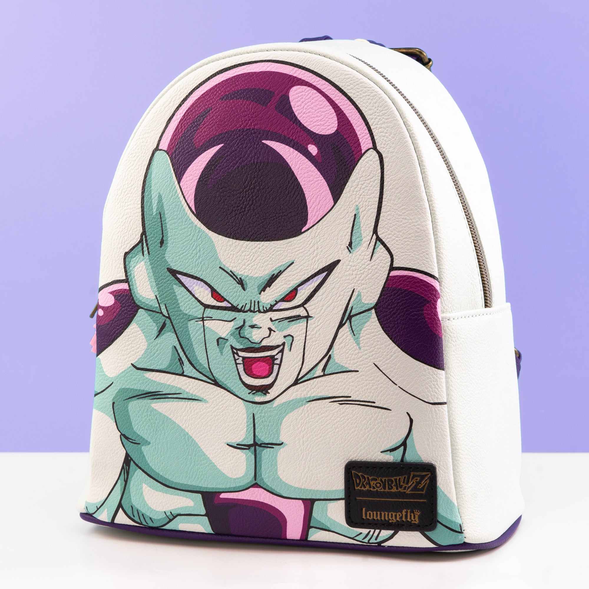 dbz mini backpack Loungefly Dragon Ball Z Triple Pocket Confidential : Clothing, Shoes & Jewelry 70% polyester/30% PVC LOUNGEFLY Dragon Ball Z Goku