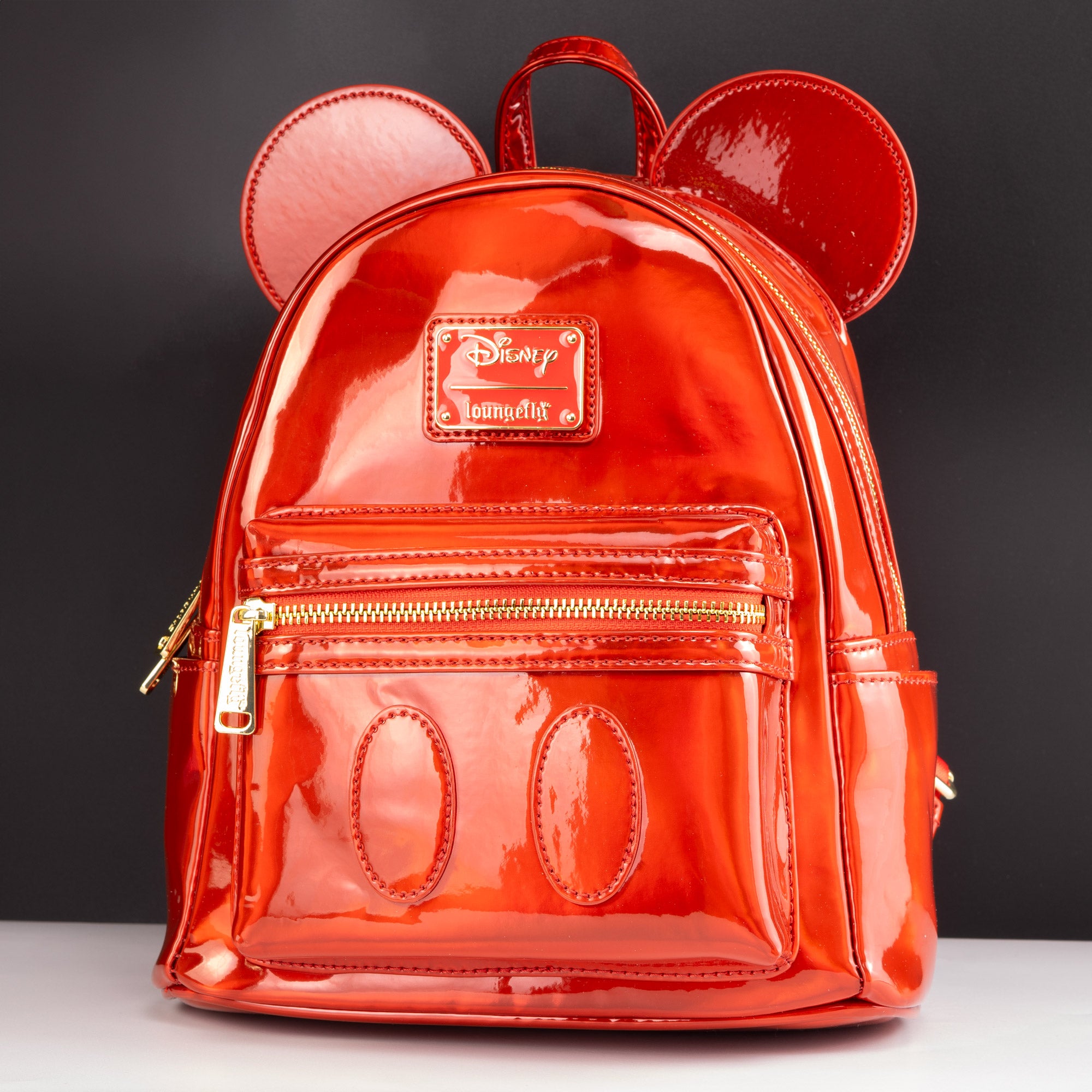 Loungefly x Disney Mickey Mouse Red Shine Mini Backpack