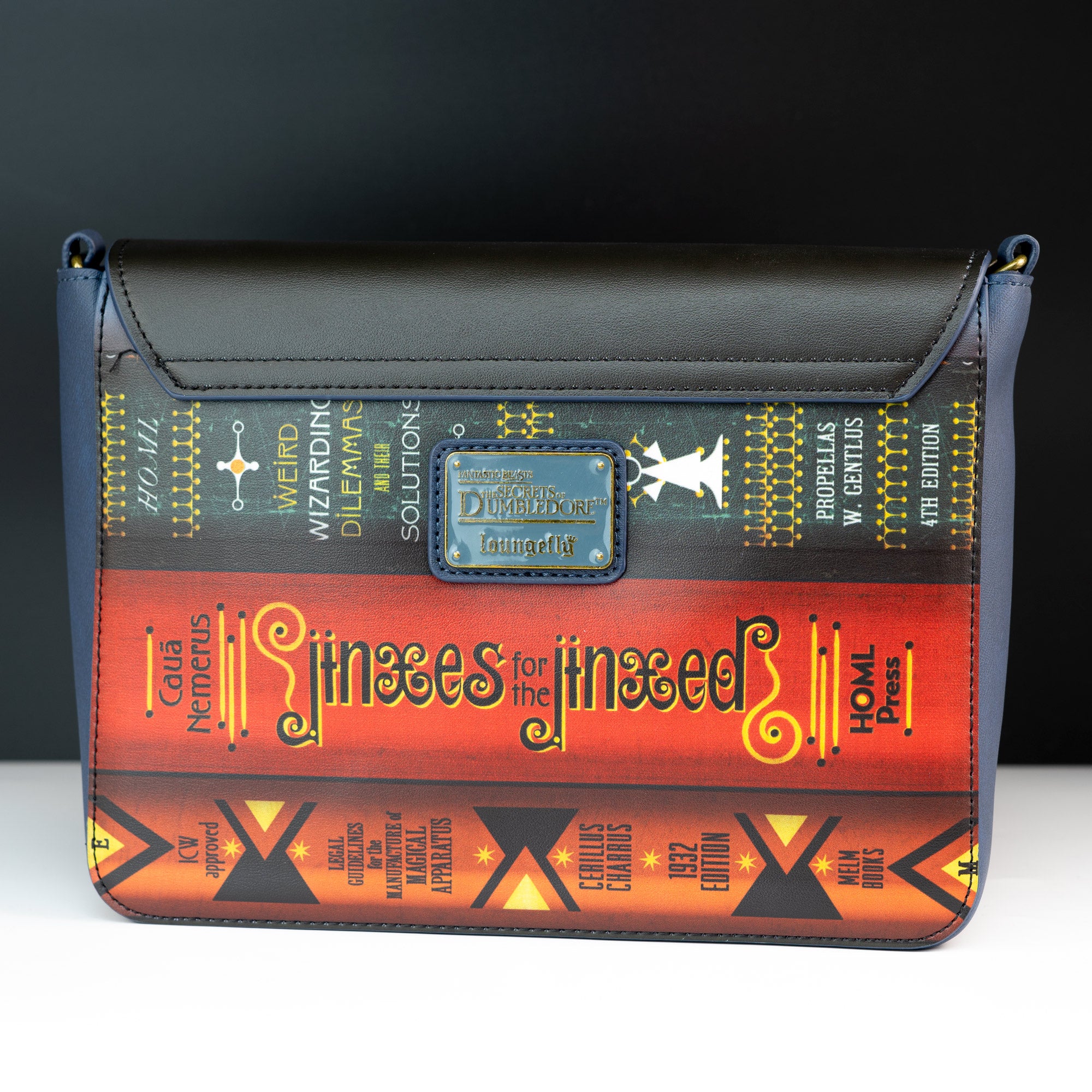 Loungefly x Fantastic Beasts Magical Books Crossbody Bag