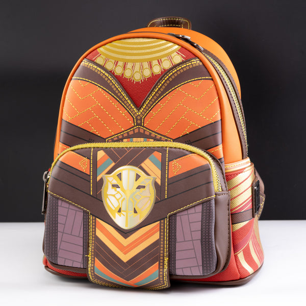 black panther okoye cosplay mini backpack Loungefly x Marvel rises against the Wakandans unique birthday gifts for him BILLINGS Spinning Reels in Bundle and Save! Select an Option::Product + Power Bundle (Solar Panel & Battery)