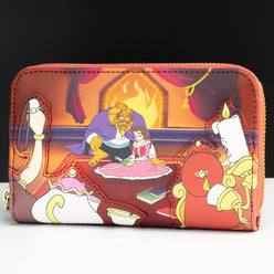 Loungefly x Disney Beauty and the Beast Fireplace Scene Wallet