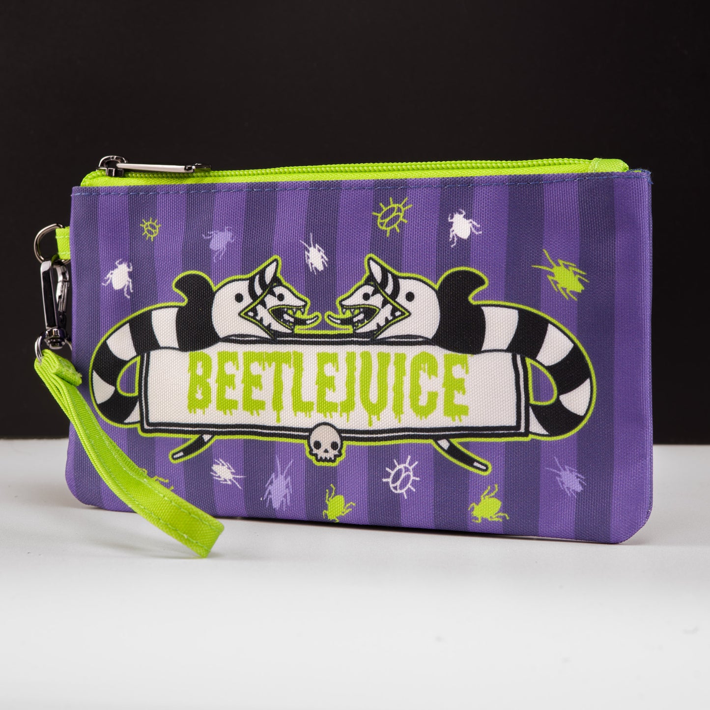 Loungefly x Beetlejuice and Sandworm Wristlet