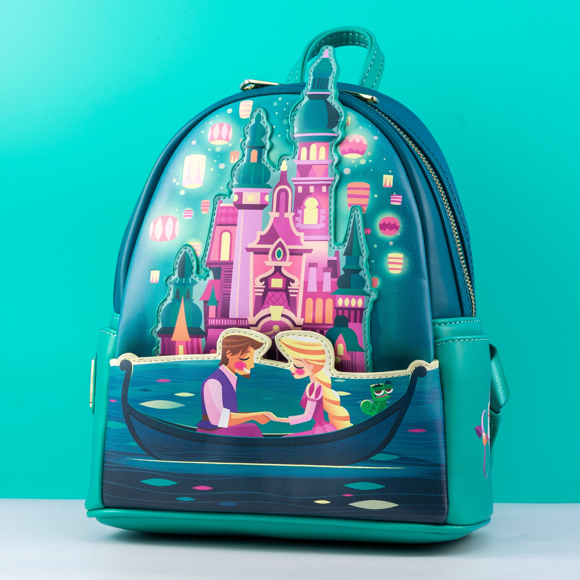 Loungefly x Disney Tangled Princess Castle Mini Backpack