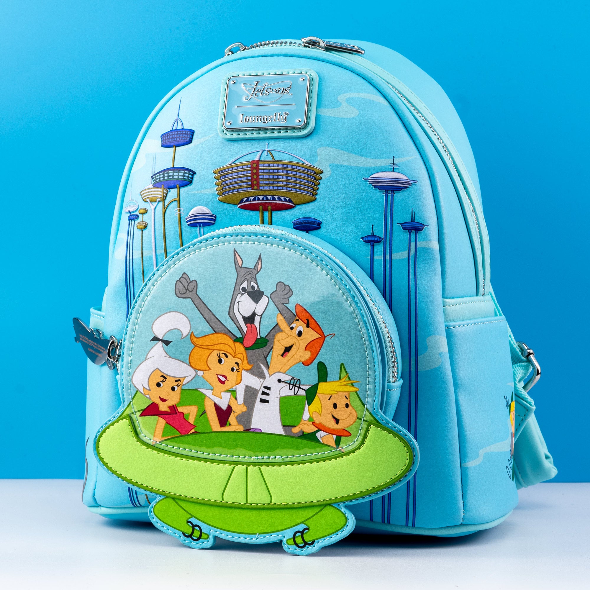 Loungefly x The Jetsons Spaceship Mini Backpack