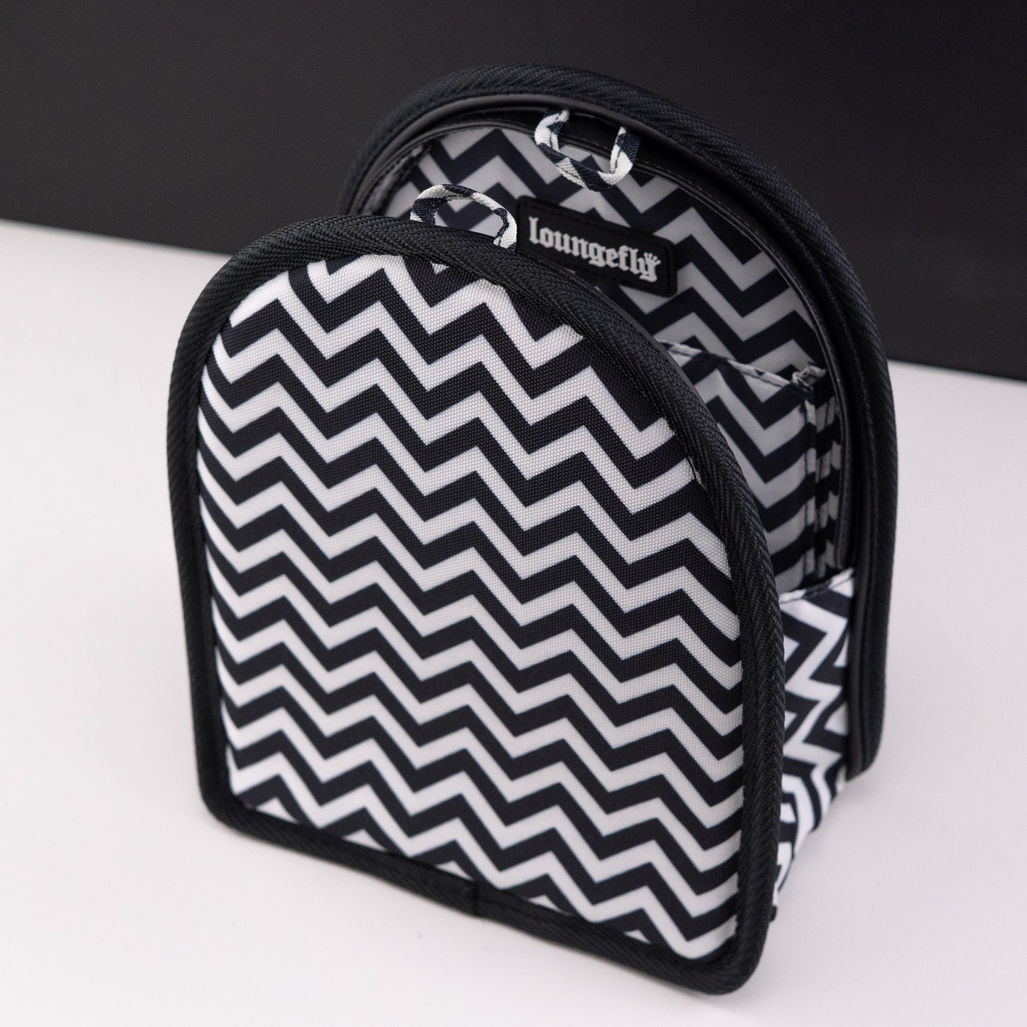 Loungefly Zig Zag Light-Up Mini Backpack Insert Organizer