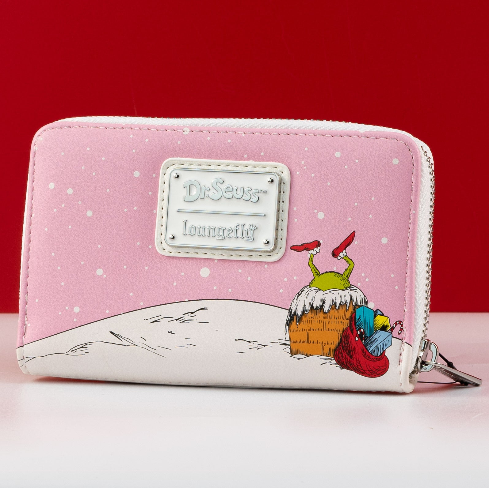 Loungefly x Dr Seuss The Grinch Pastel Sleigh Wallet