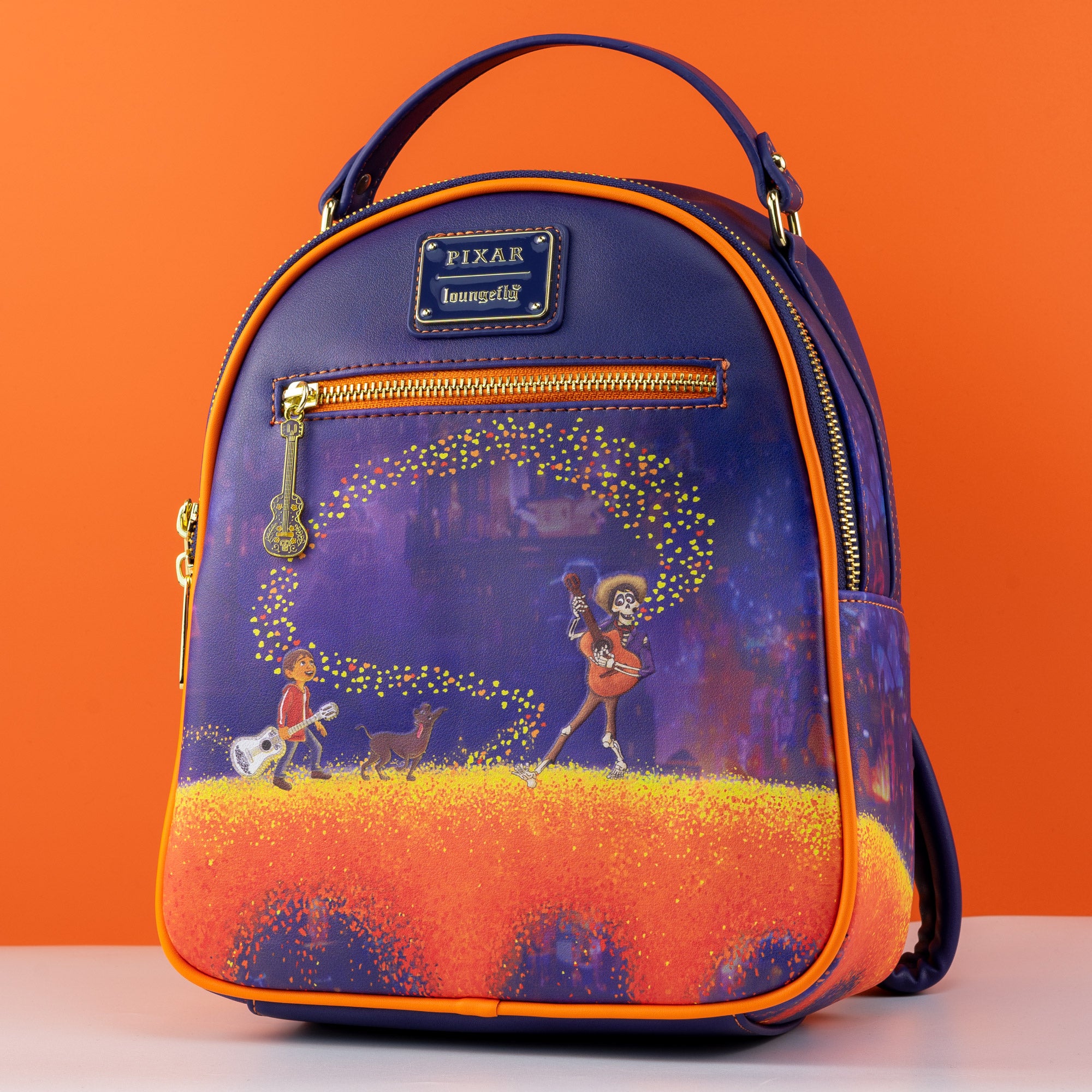 Loungefly x Pixar Coco Marigold Bridge Mini Backpack