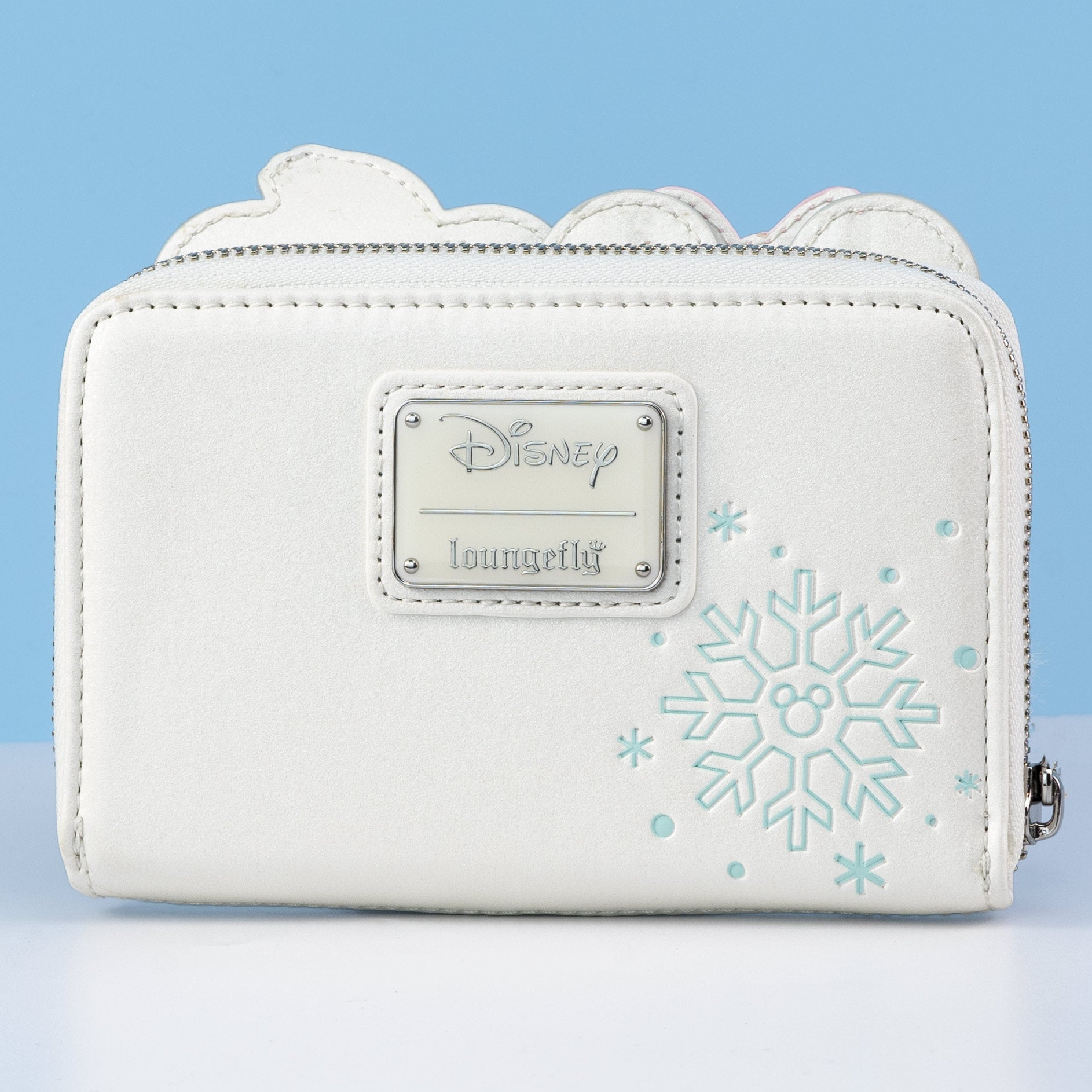 Loungefly x Disney Mickey and Minnie Pastel Snowman Wallet