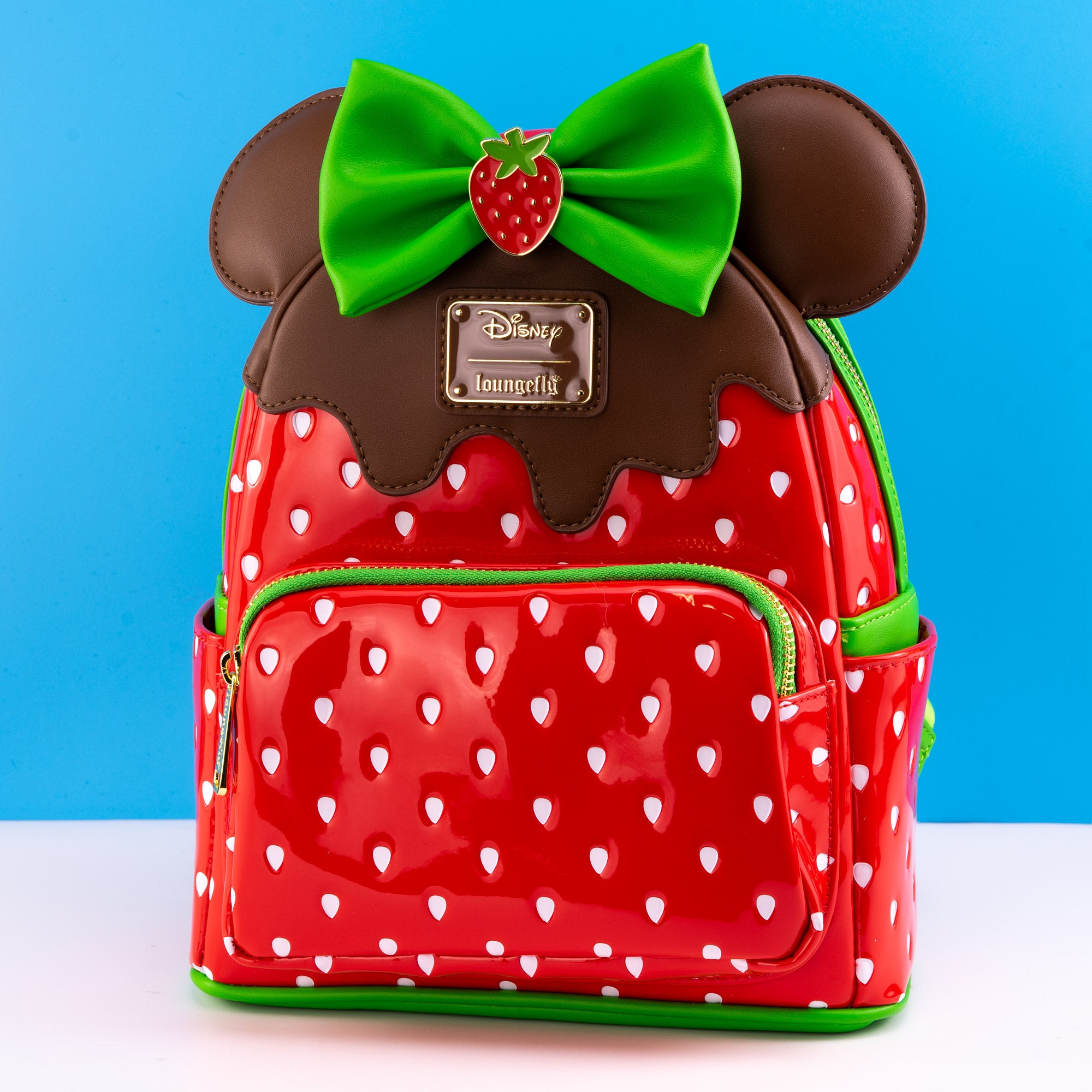 Loungefly x Disney Minnie Mouse Chocolate Strawberry Scented Mini Backpack
