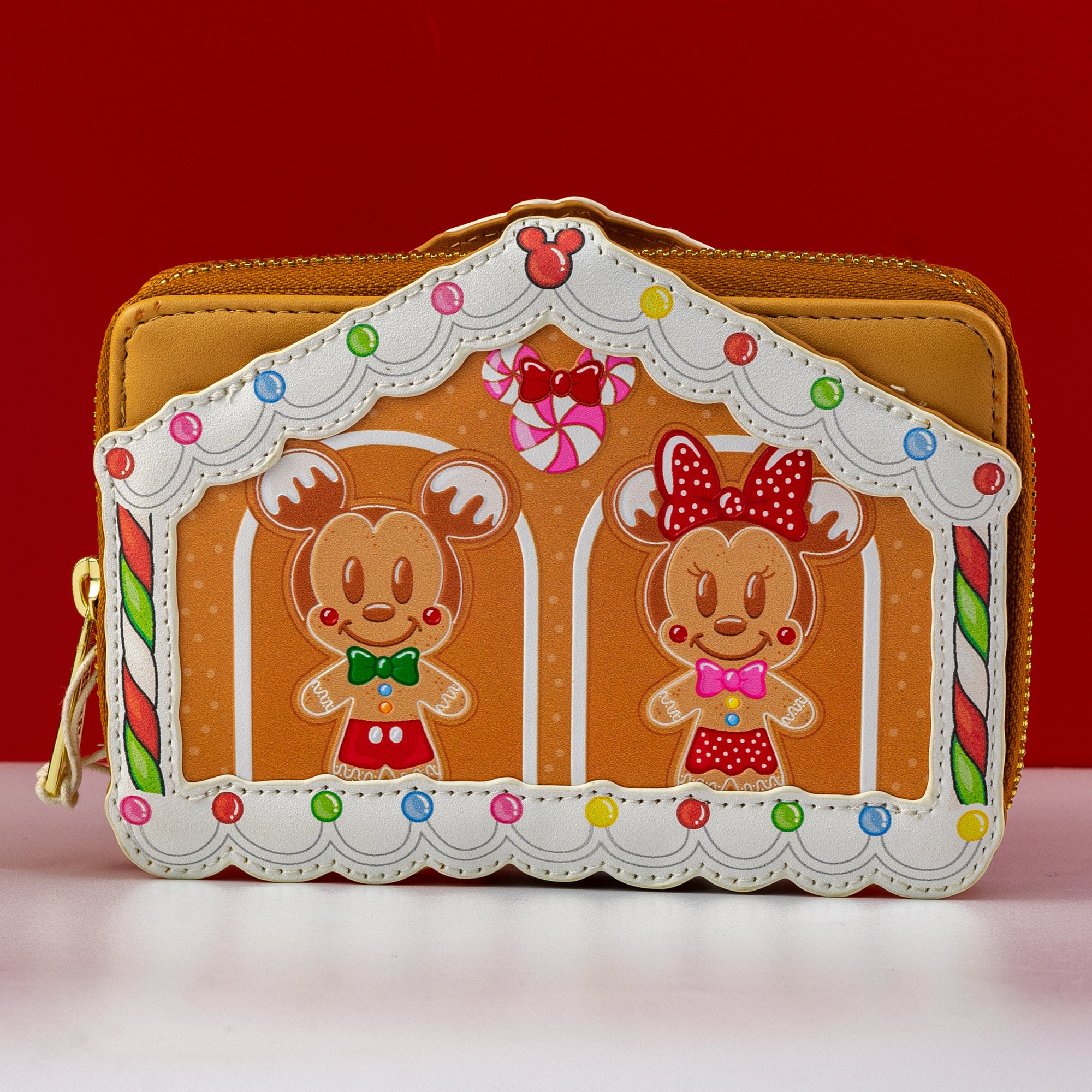 Loungefly x Disney Mickey and Friends Gingerbread House Wallet