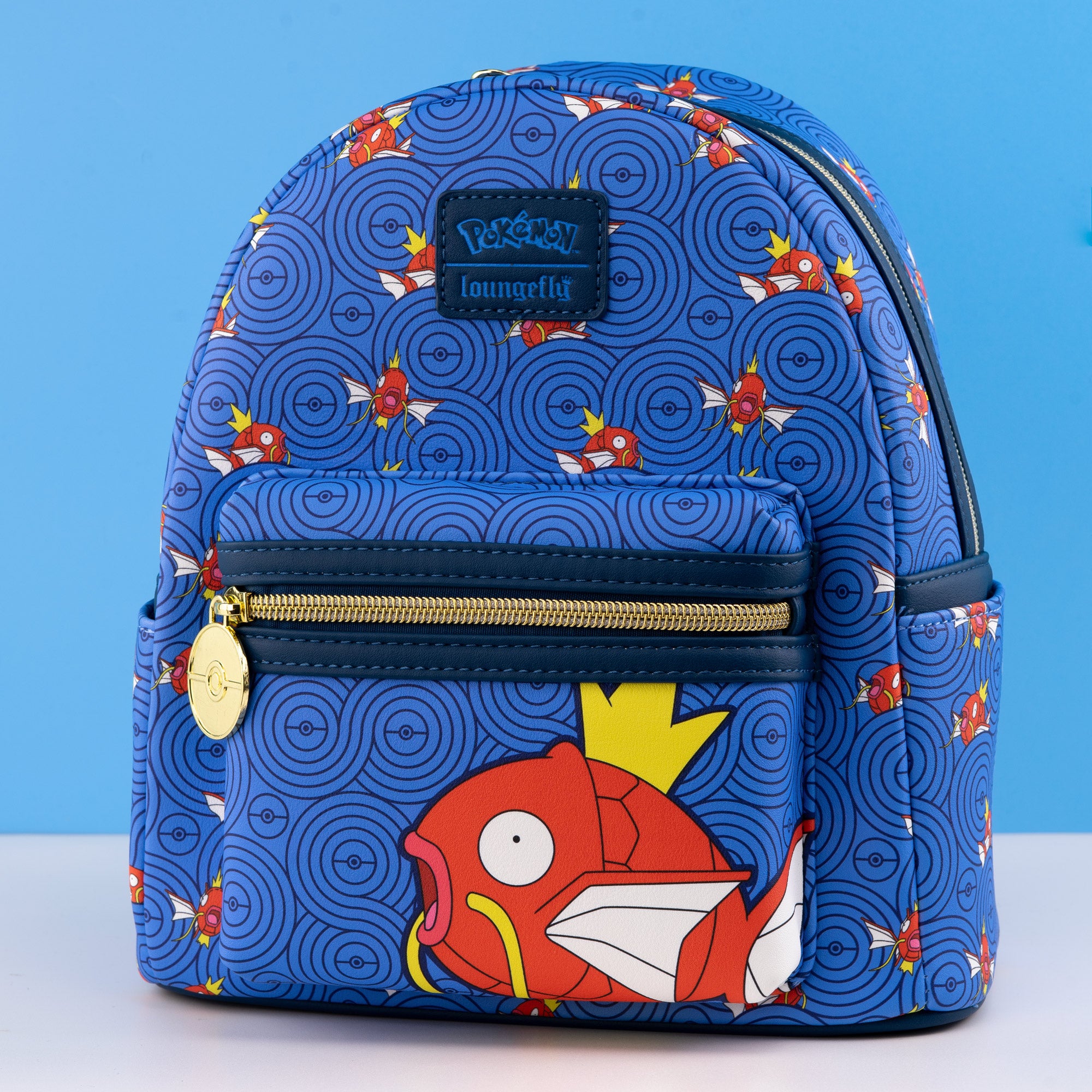 Loungefly x Pokémon Magikarp Print Mini Backpack