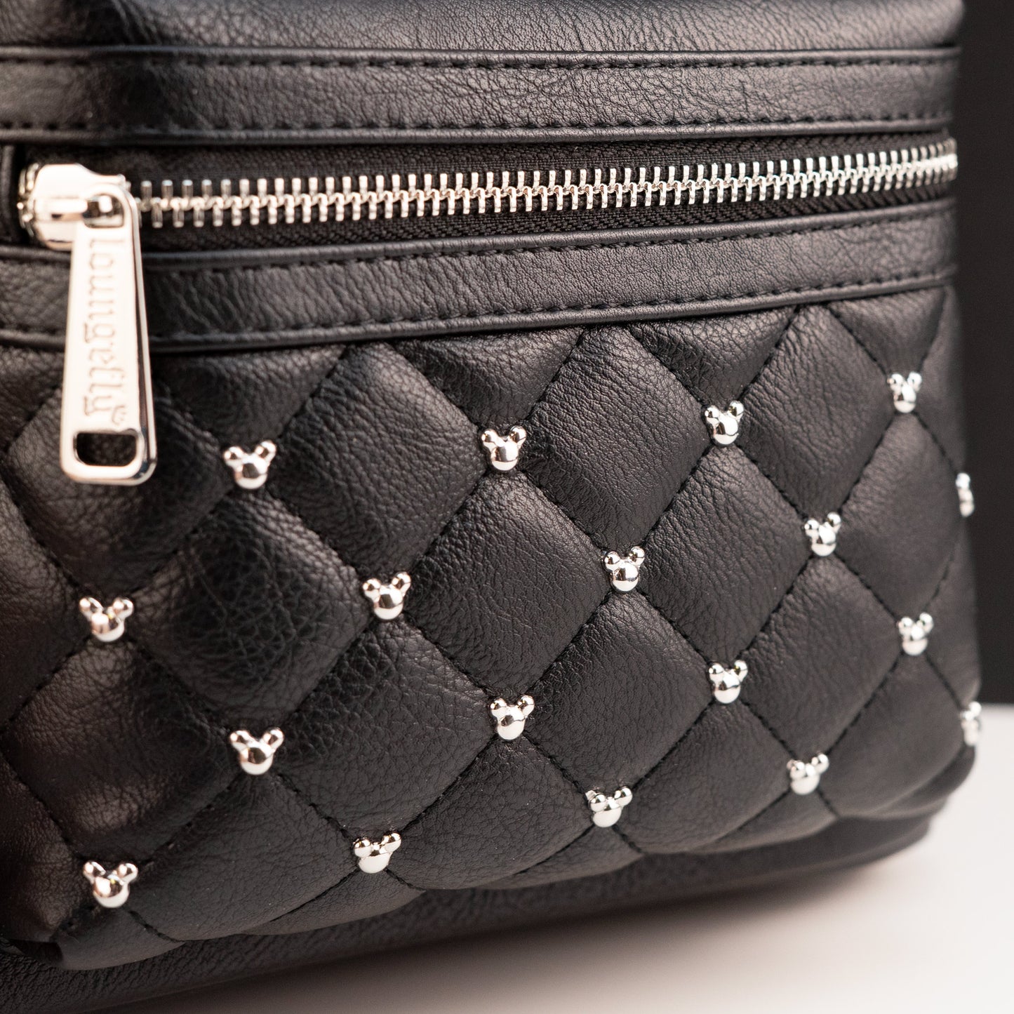 Loungefly x Disney Minnie Mouse Quilted Polka Dot Bow Mini Backpack