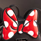 Loungefly x Disney Minnie Mouse Quilted Polka Dot Bow Mini Backpack