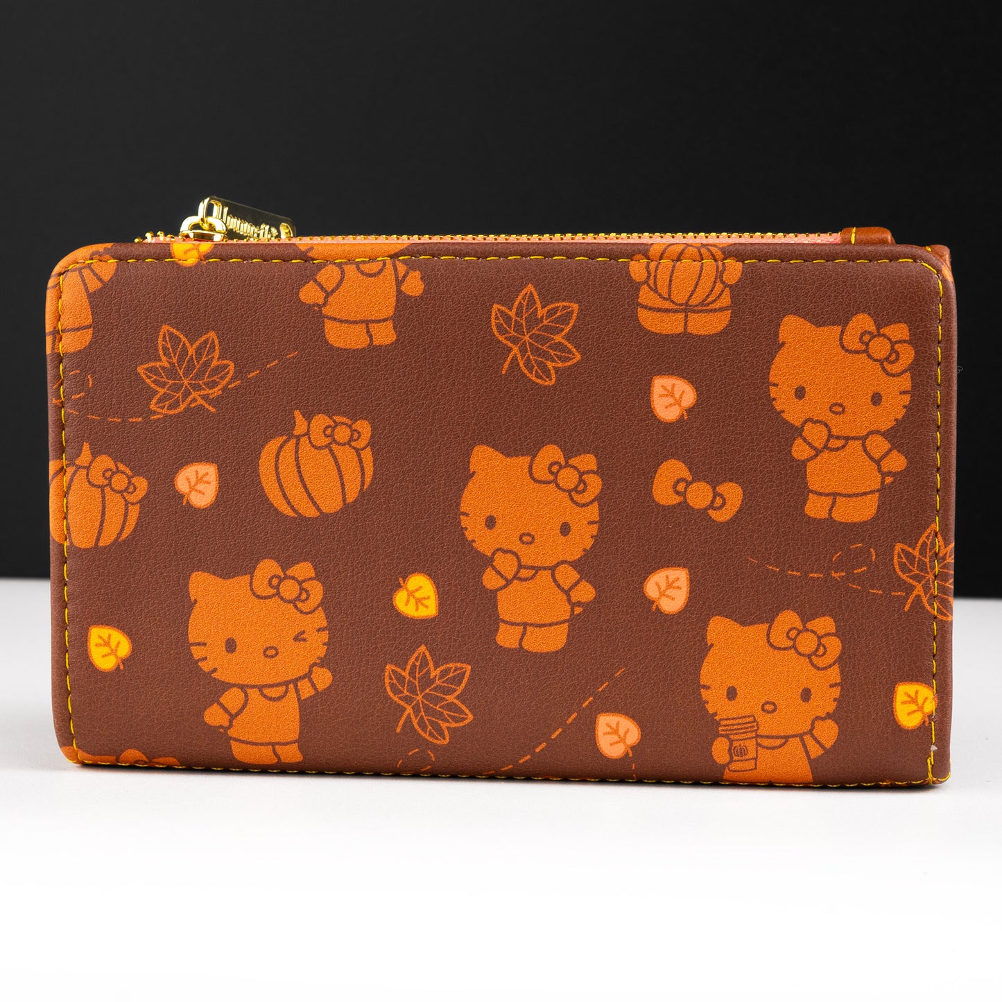 Loungefly x Hello Kitty Pumpkin Spice Print Flap Purse