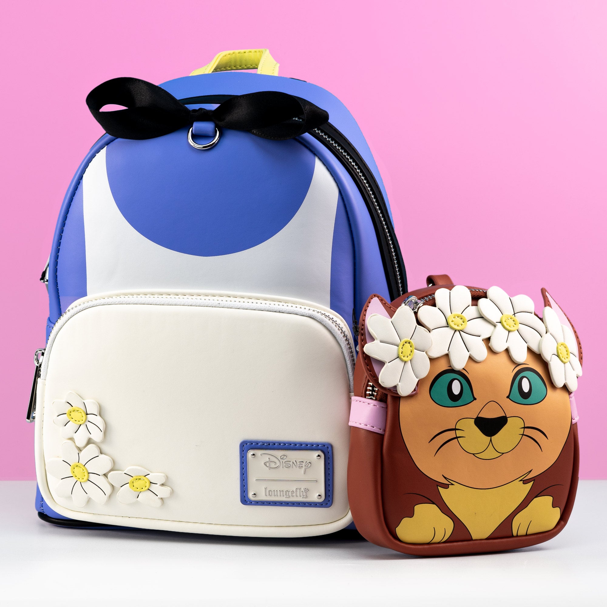 Loungefly x Disney Alice in Wonderland Mini Backpack with Detachable Wristlet
