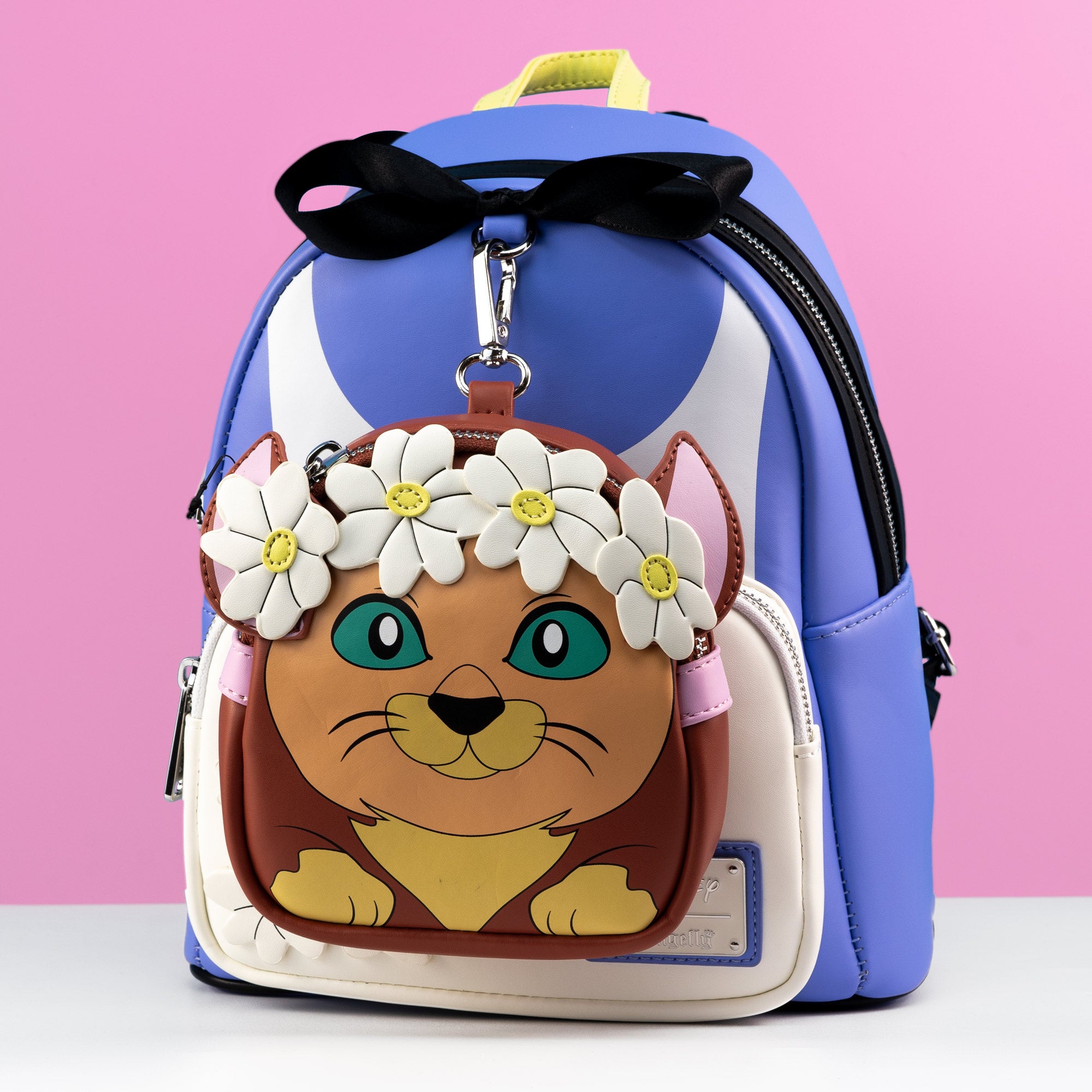 Loungefly x Disney Alice in Wonderland Mini Backpack with Detachable Wristlet