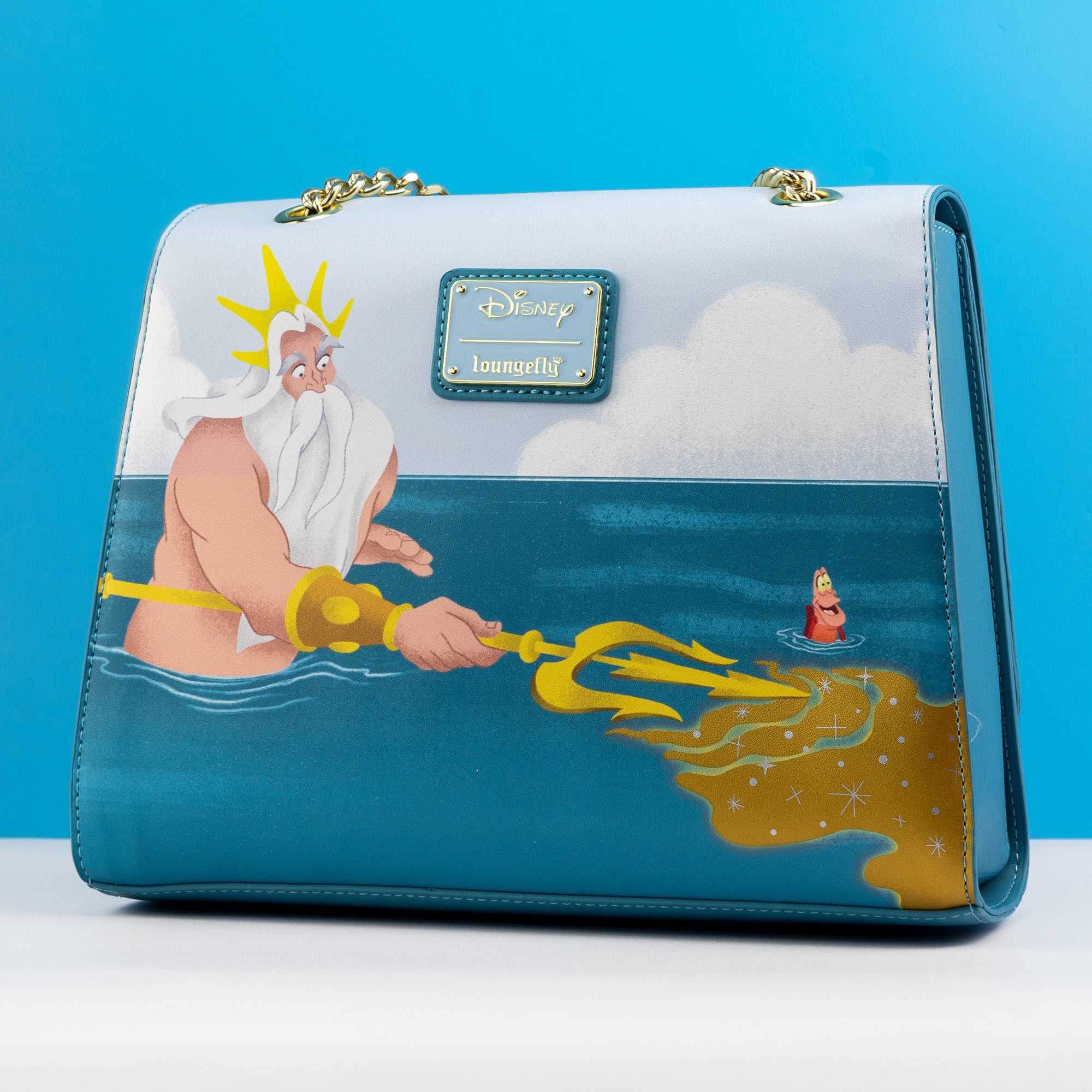 Loungefly x Disney The Little Mermaid Triton's Gift Crossbody Bag