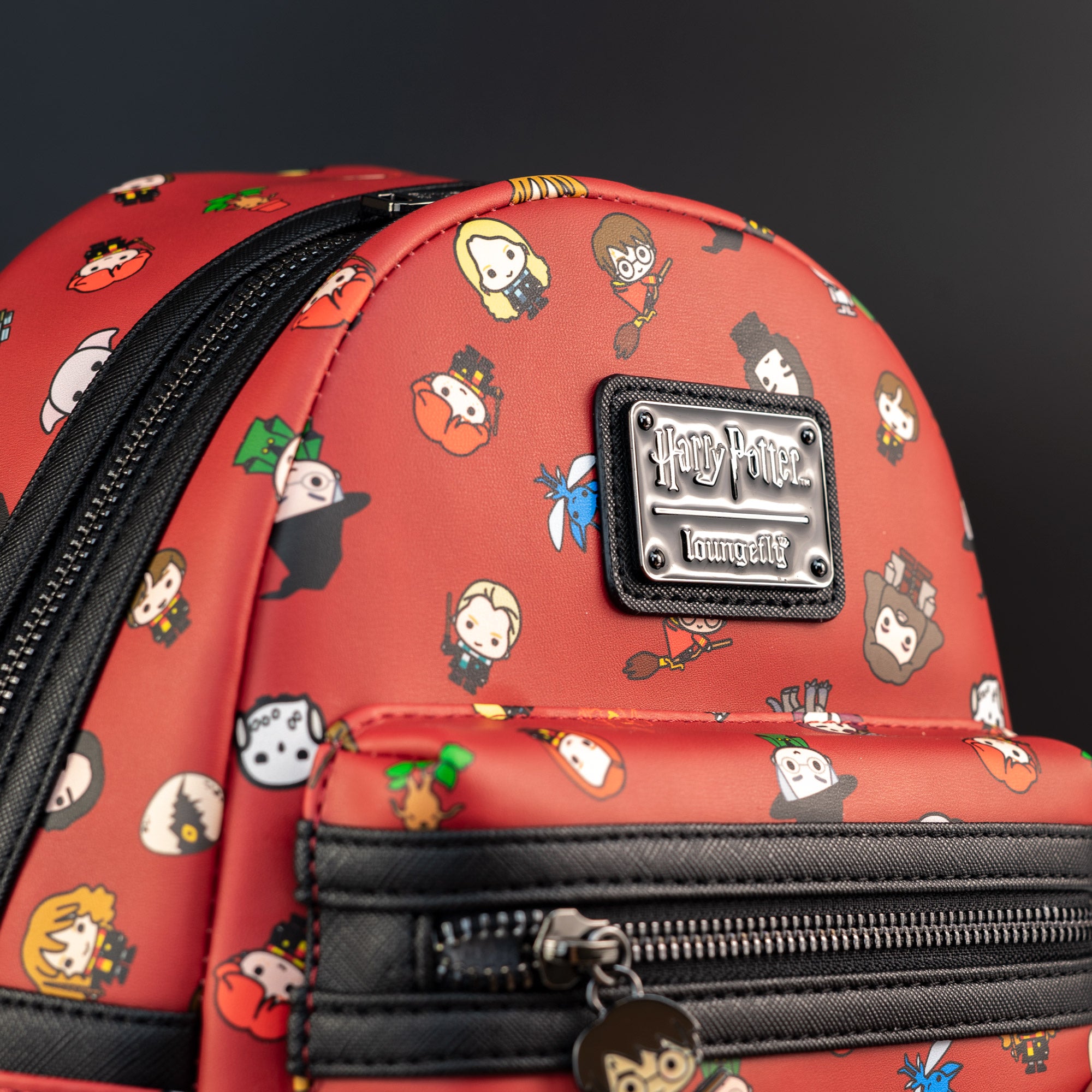 Loungefly x Harry Potter Red Chibi Character Print Mini Backpack