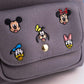 Loungefly x Disney Mickey and Friends Embroidered Icons Mini Backpack