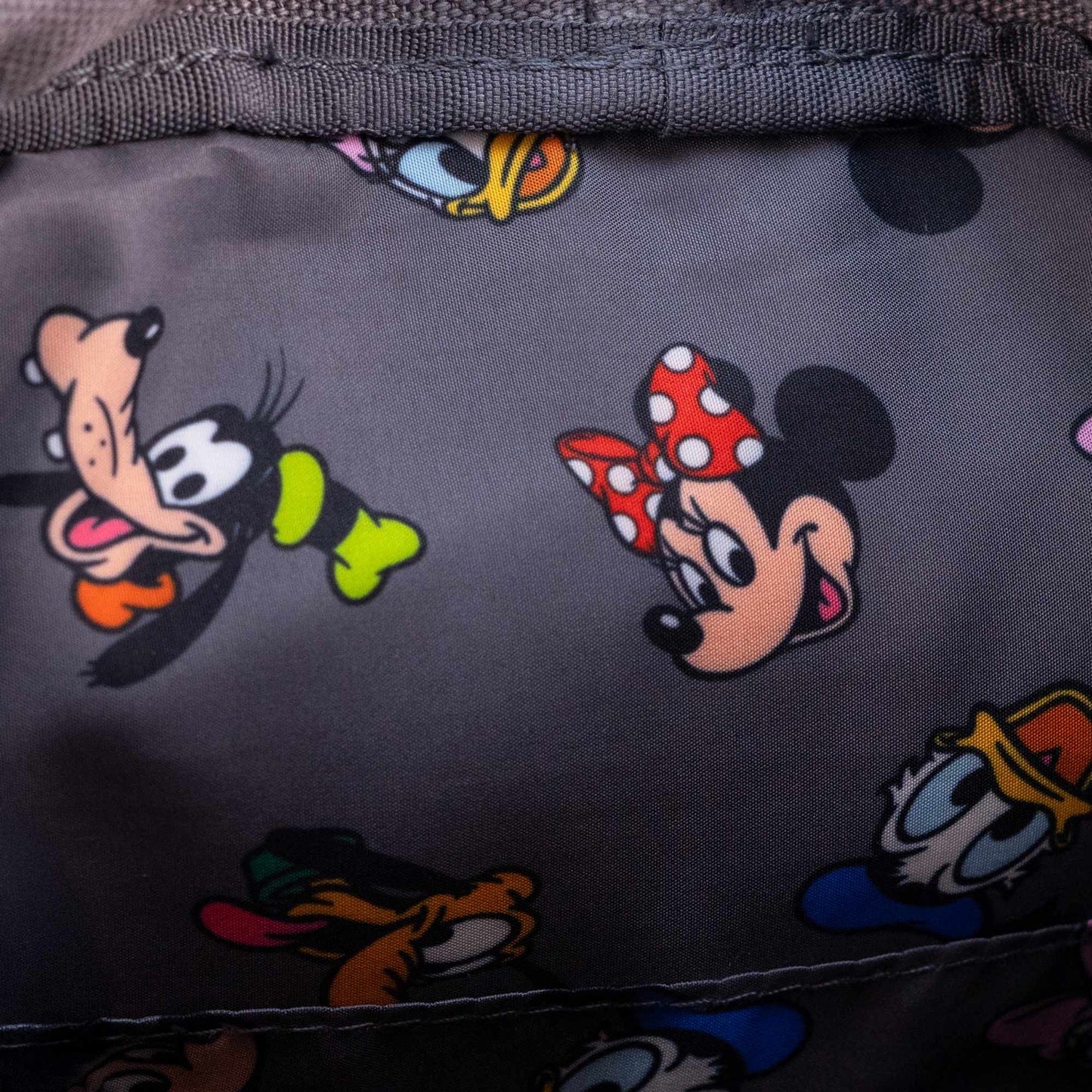 Loungefly x Disney Mickey and Friends Embroidered Icons Mini Backpack