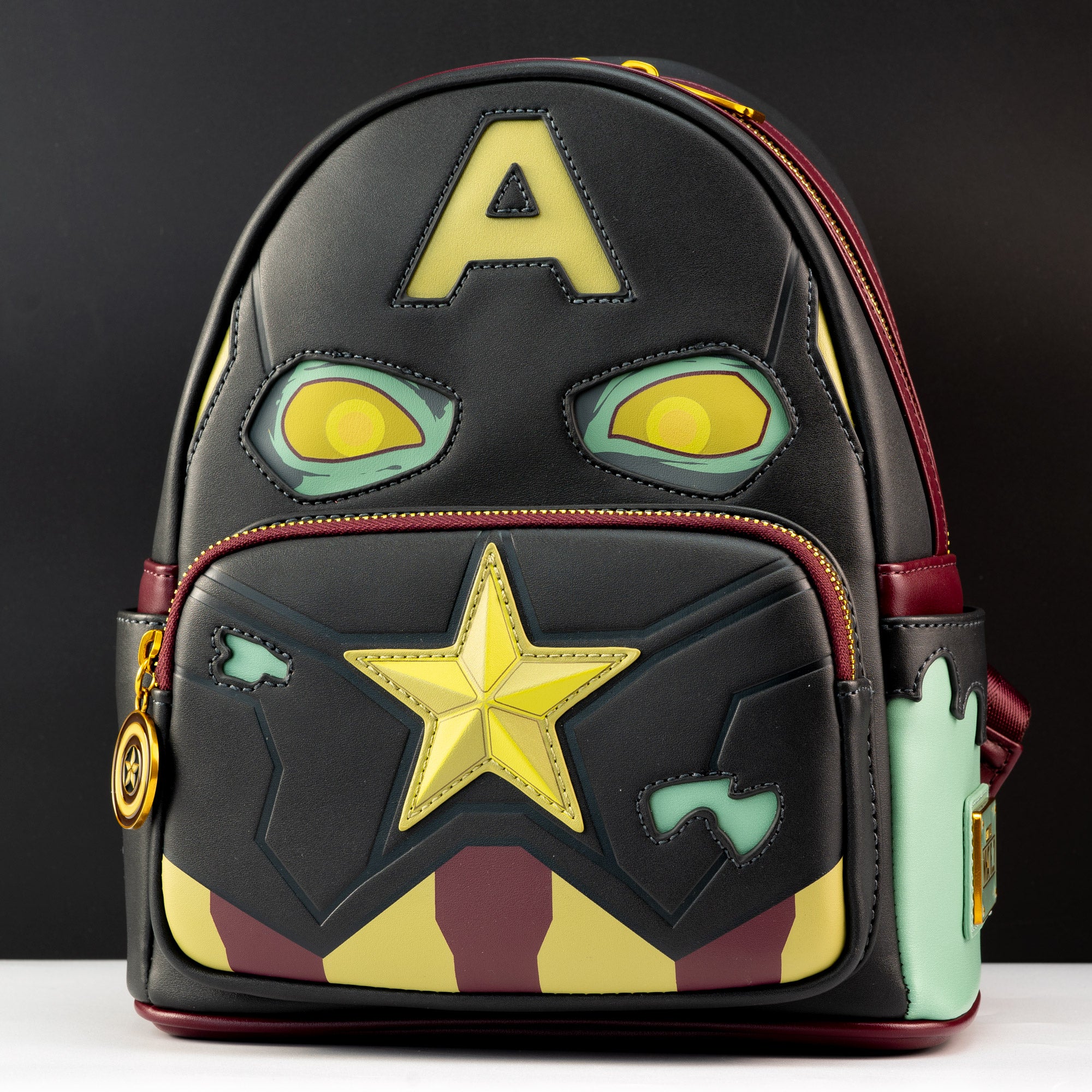 Loungefly x Marvel 'What If?' Captain America Zombie Cosplay Mini Backpack