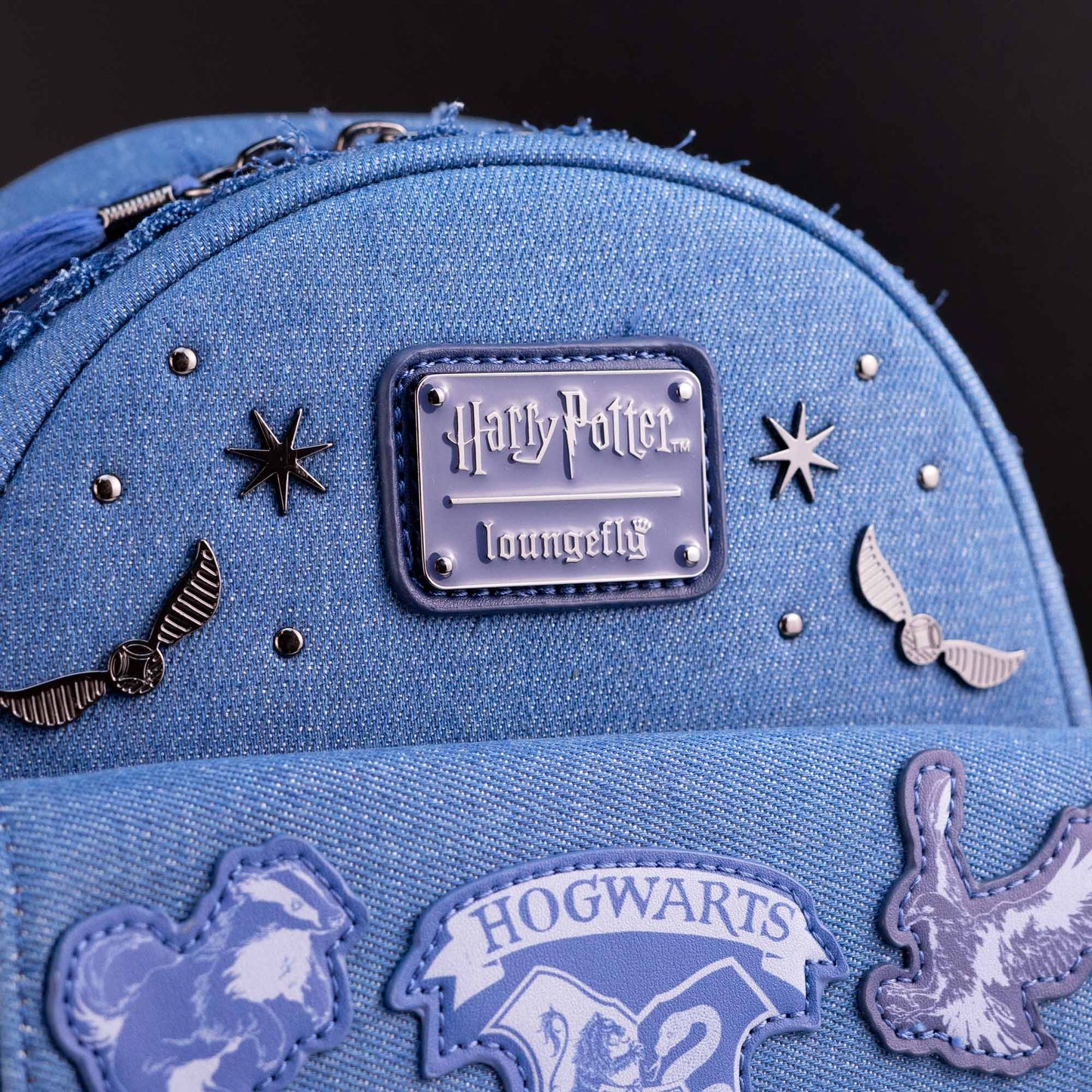 Loungefly x Harry Potter Denim Mini Backpack