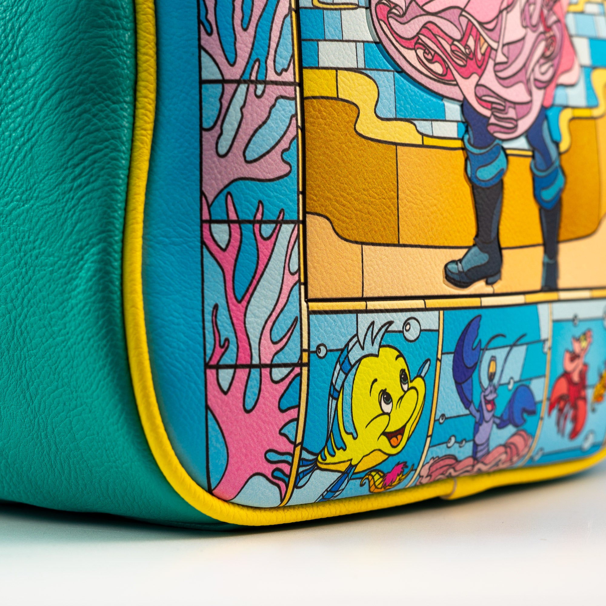 Loungefly x Disney The Little Mermaid Stained Glass Artwork Mini Backpack