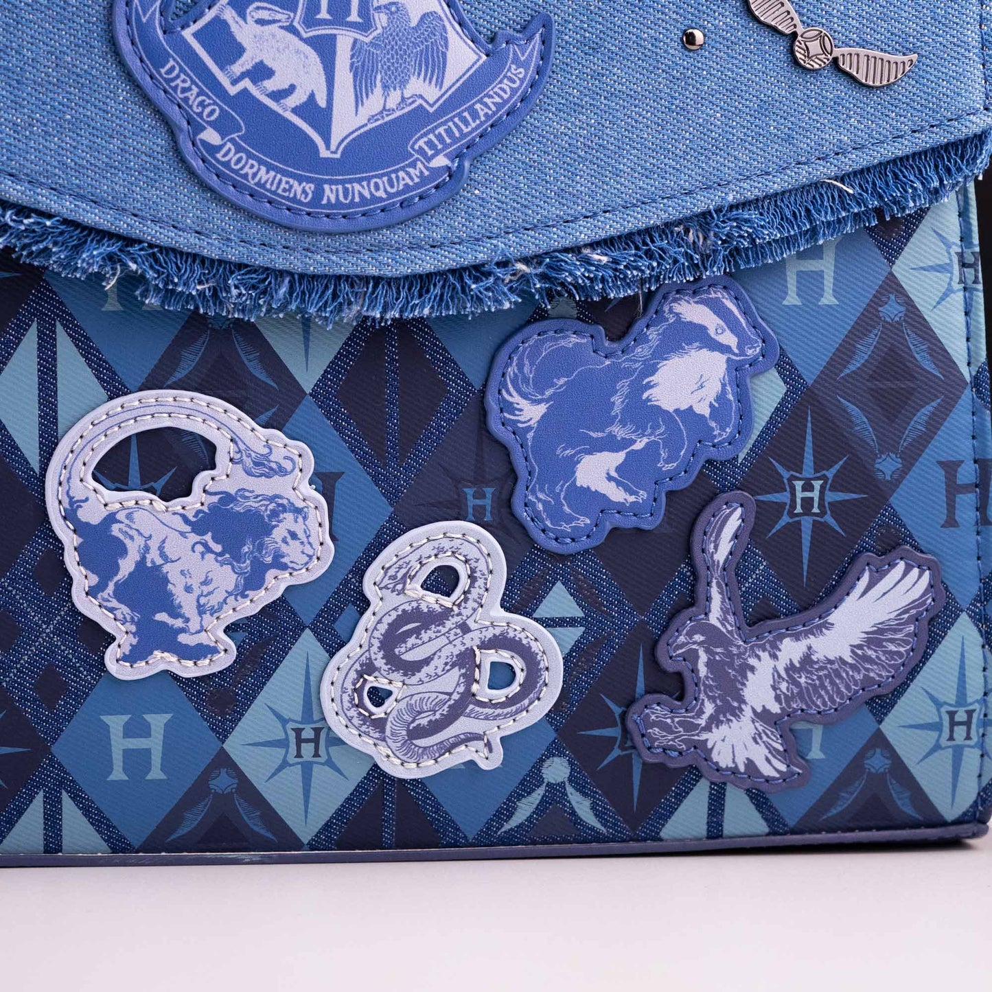 Loungefly x Harry Potter Denim Crossbody Bag