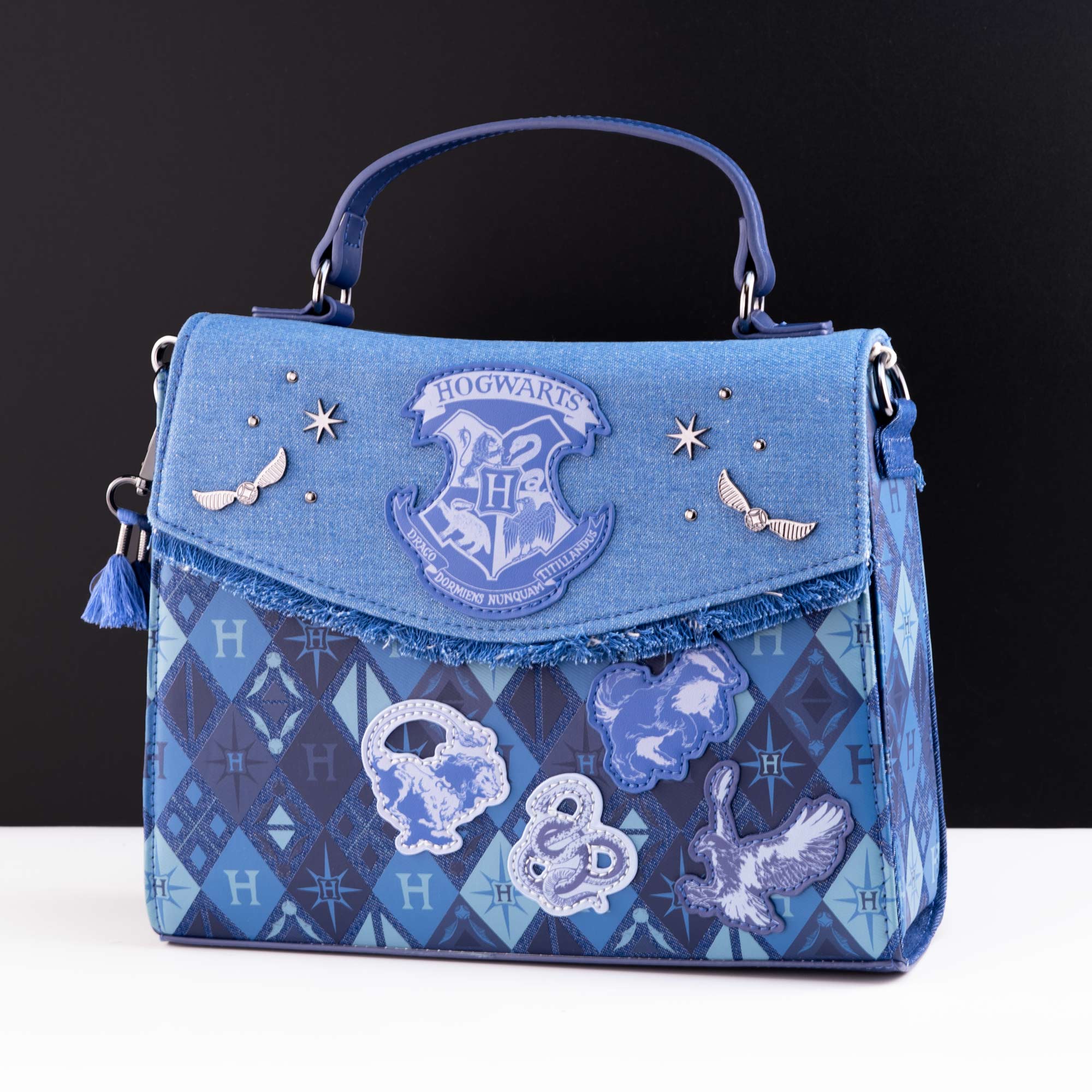 Loungefly x Harry Potter Denim Crossbody Bag