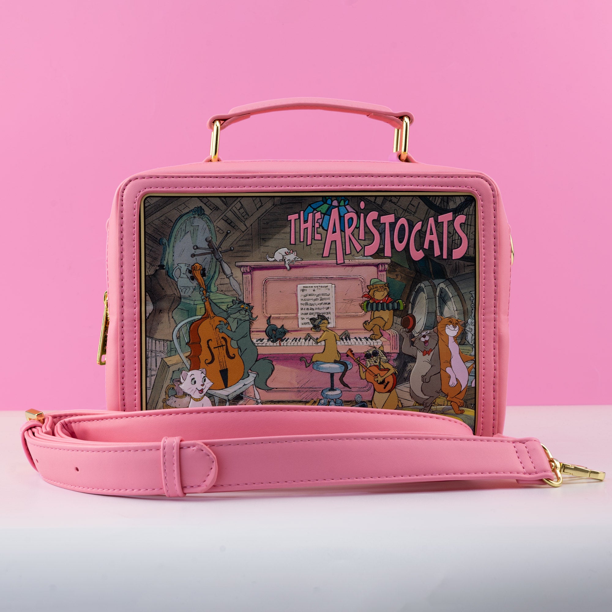 Loungefly x Disney The Aristocats Lunchbox Crossbody Bag