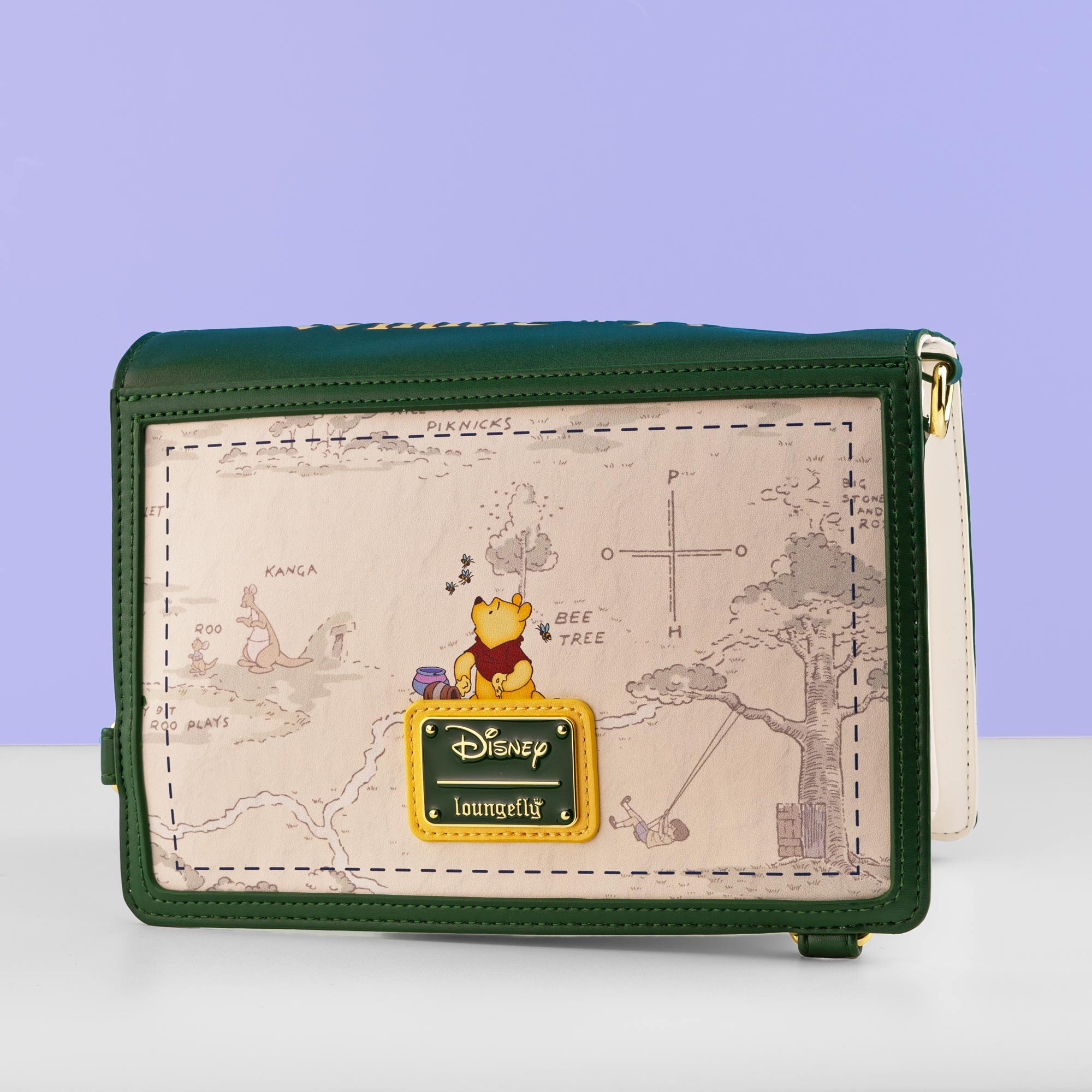 Loungefly x Disney Winnie the Pooh Book Convertible Crossbody Bag