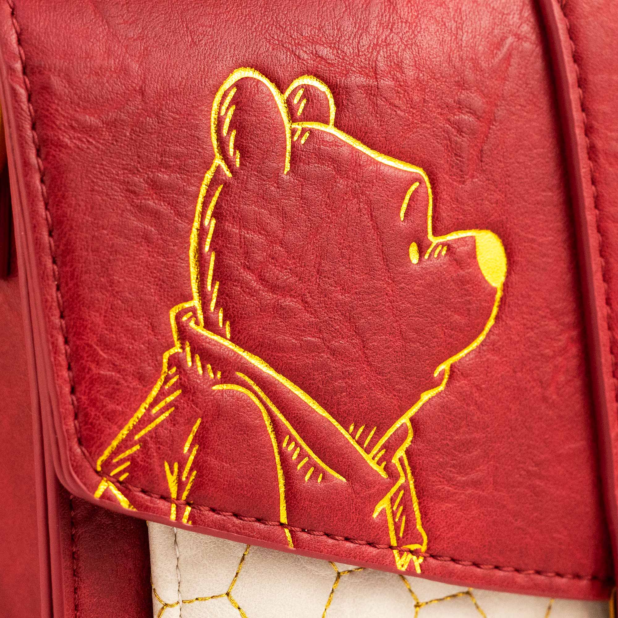 Loungefly x Disney Winnie the Pooh Minimalist Honeycomb Quilted Handbag