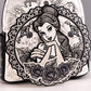 Loungefly x Disney Beauty and the Beast Belle Sketch Mini Backpack
