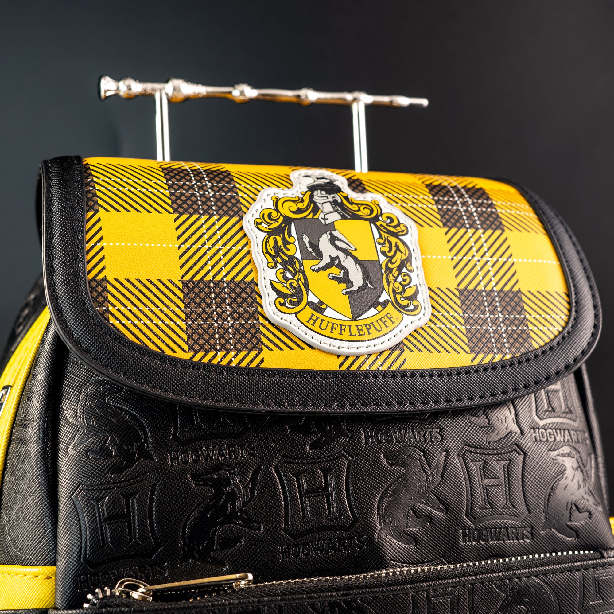 Loungefly x Harry Potter Hufflepuff Elder Wand Mini Backpack