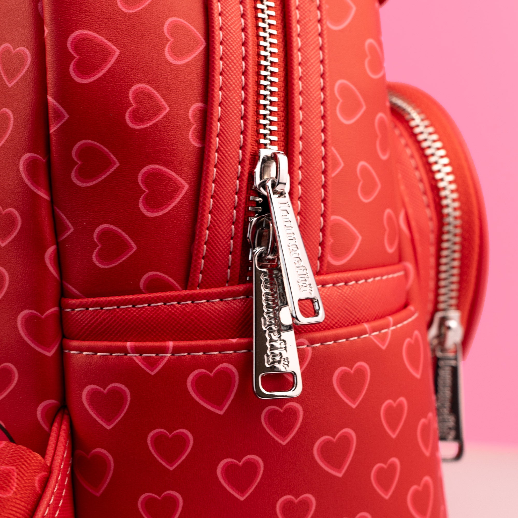 Loungefly x Disney Mickey and Minnie Valentines Day Mini Backpack