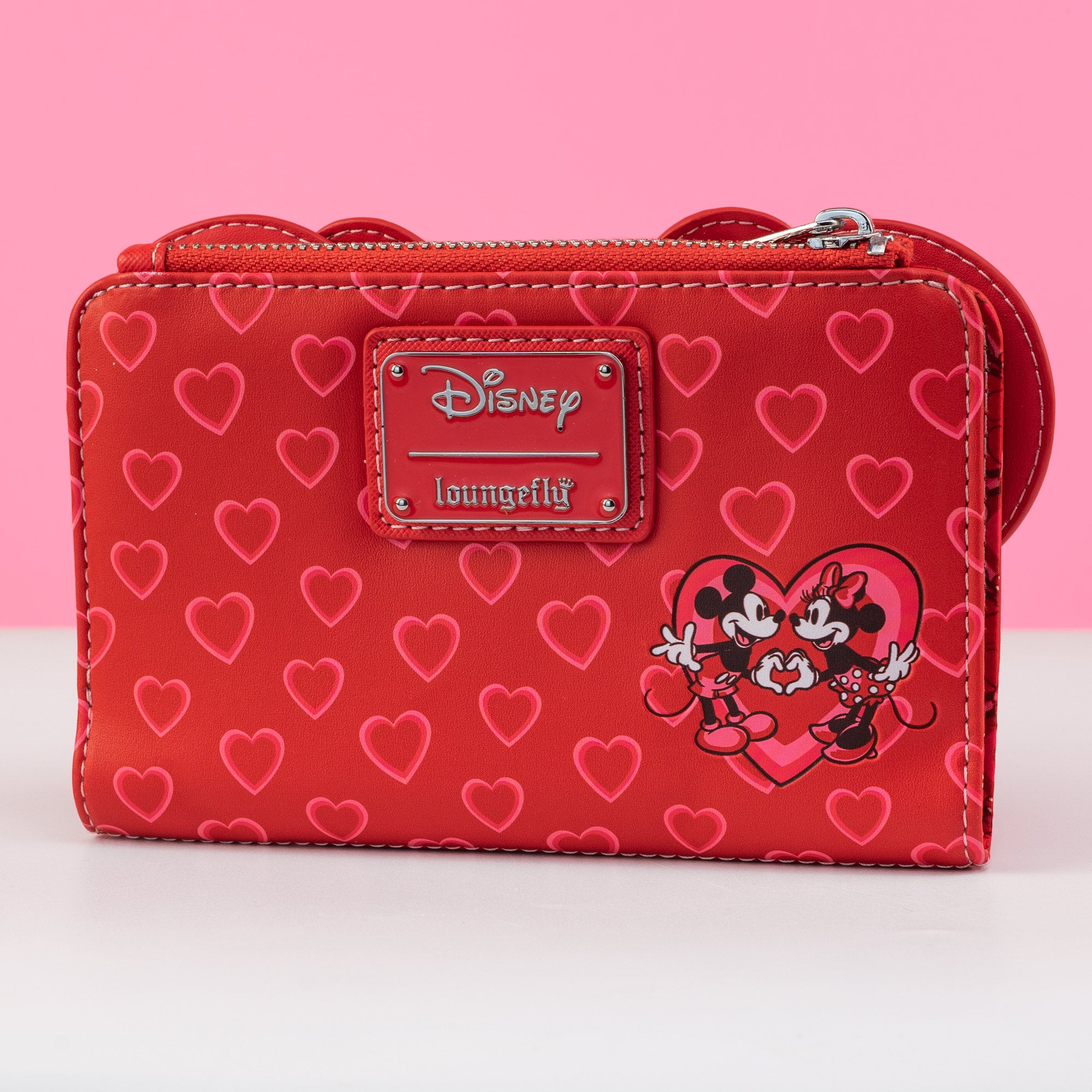 Loungefly x Disney Mickey and Minnie Valentines Day Wallet