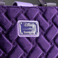 Loungefly x Disney The Little Mermaid Ursula Quilted Velvet Handbag