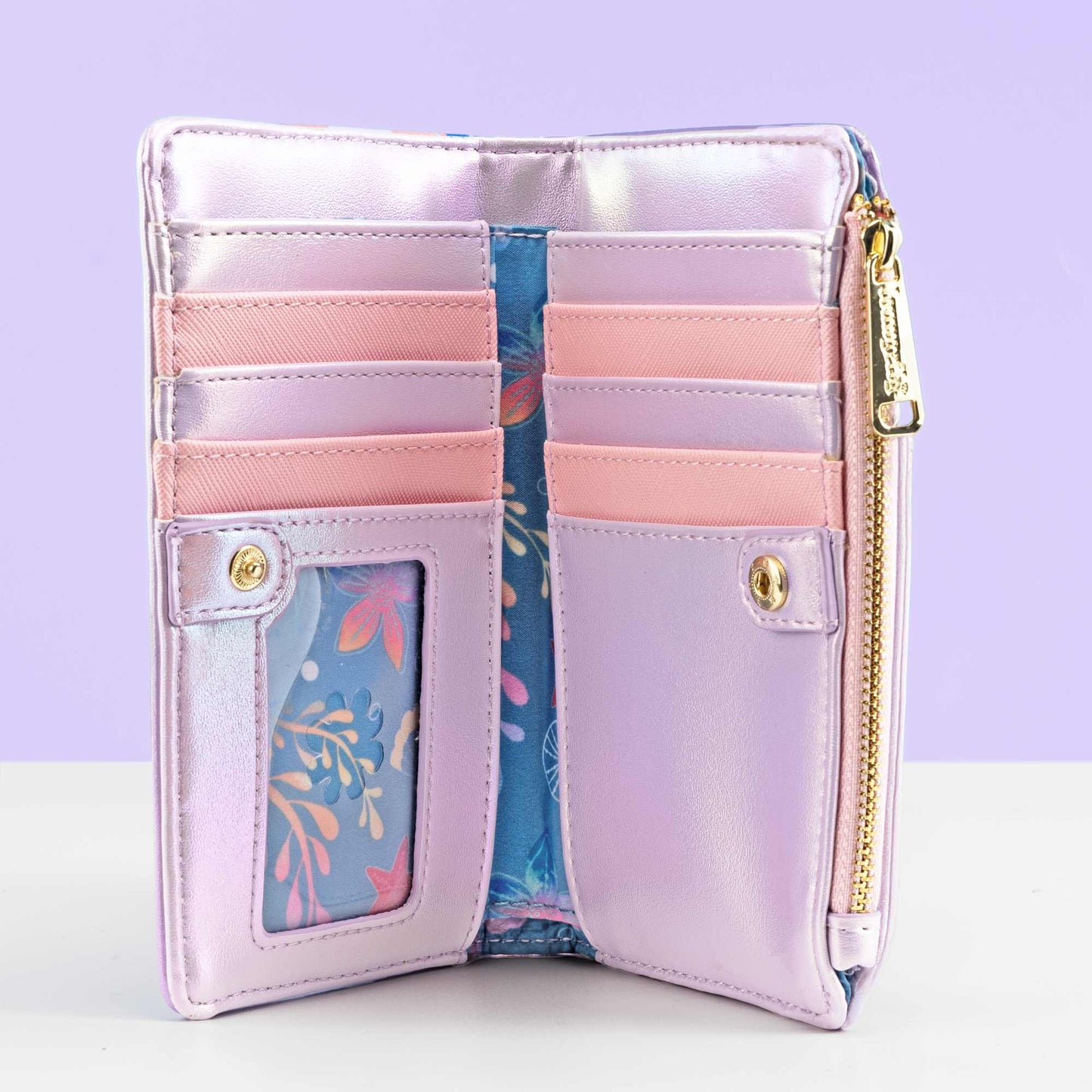 Loungefly x Disney The Little Mermaid Ariel Soft Floral Wallet