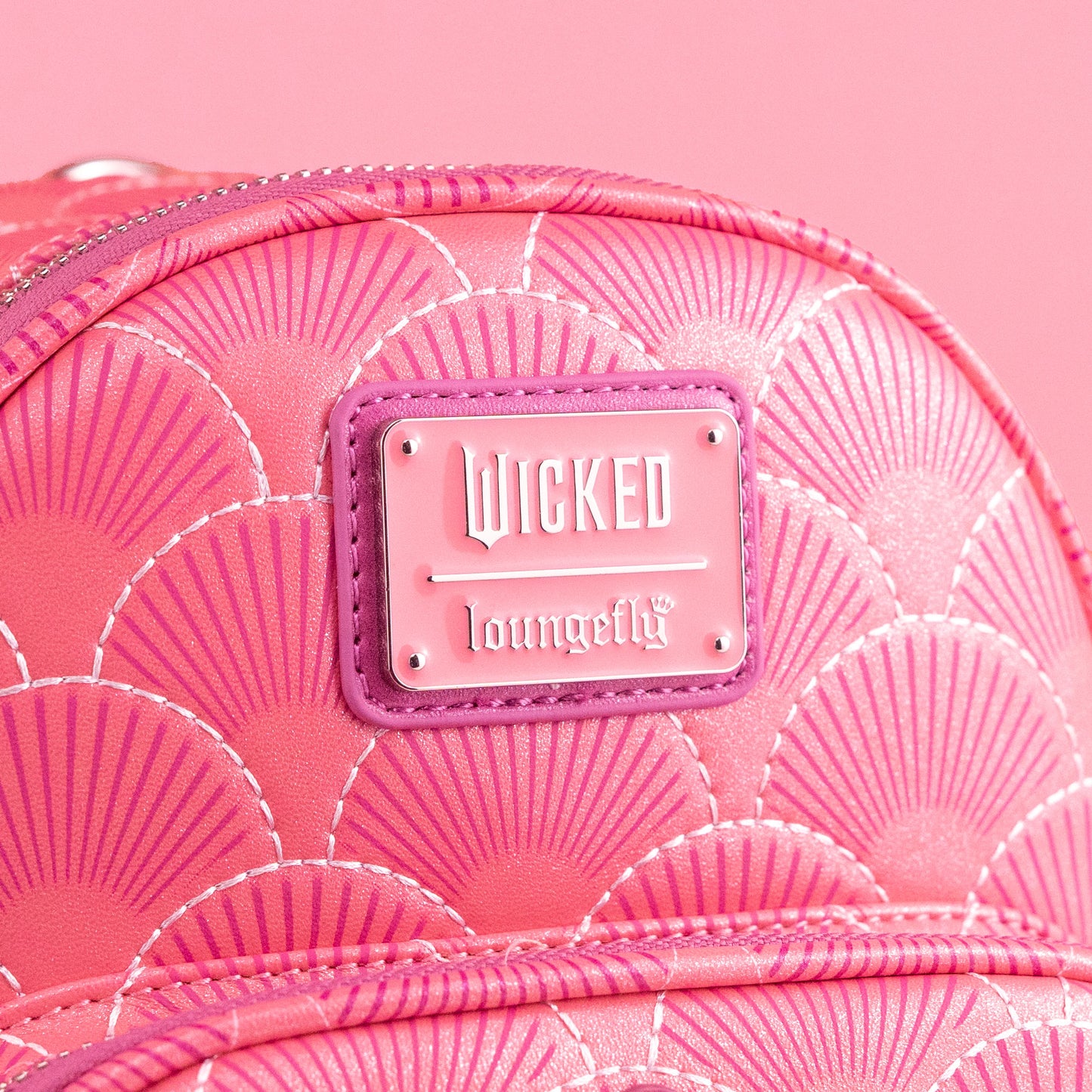 Loungefly x Wicked Glinda Pink Convertible Mini Backpack