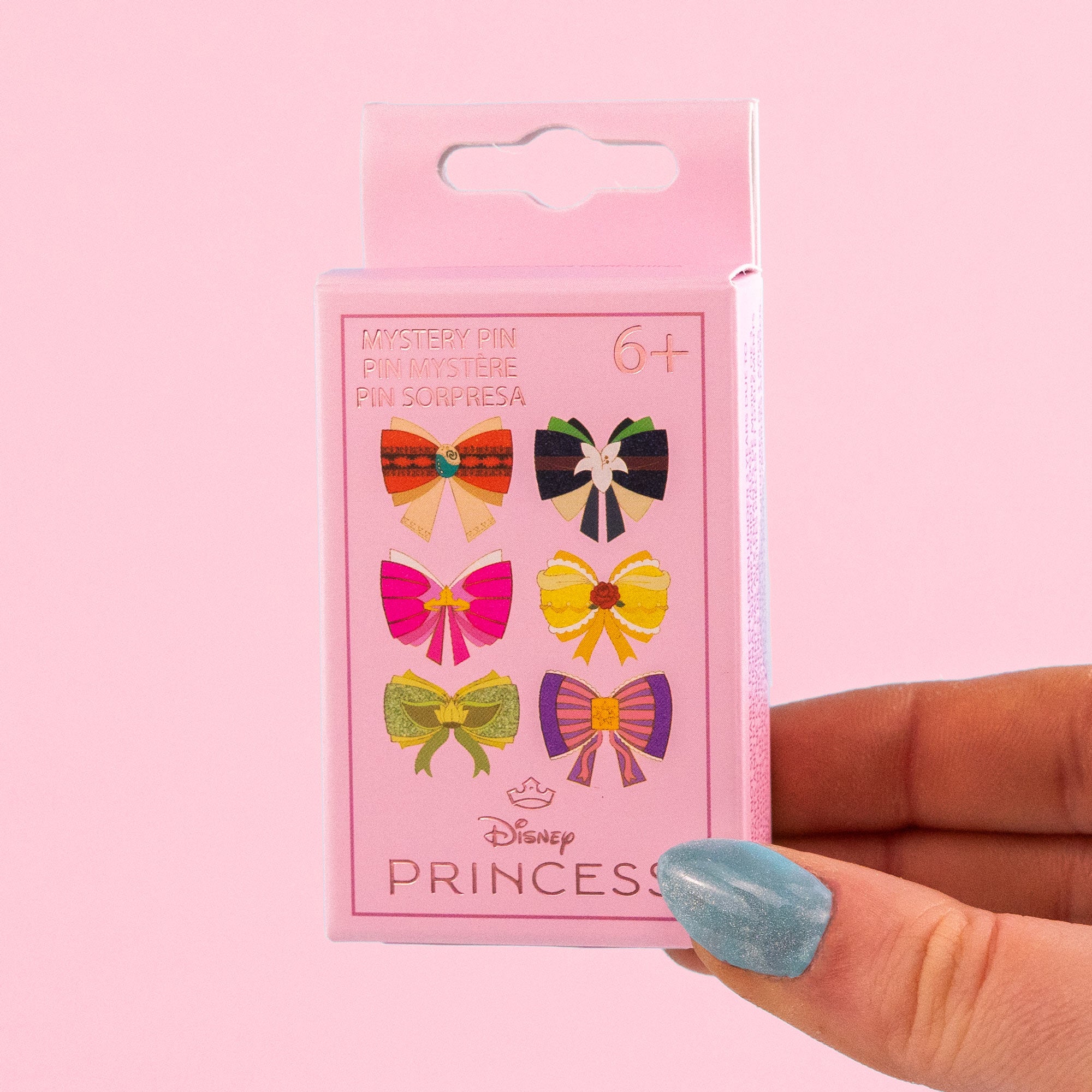 Loungefly x Princess Coquette Glitter Bows Blind Box Mystery Pin