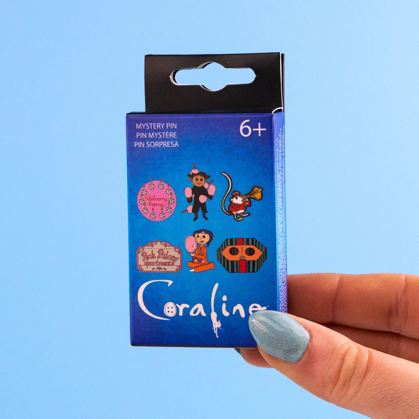 Loungefly x Laika Coraline Pink Palace Blind Box Mystery Pin